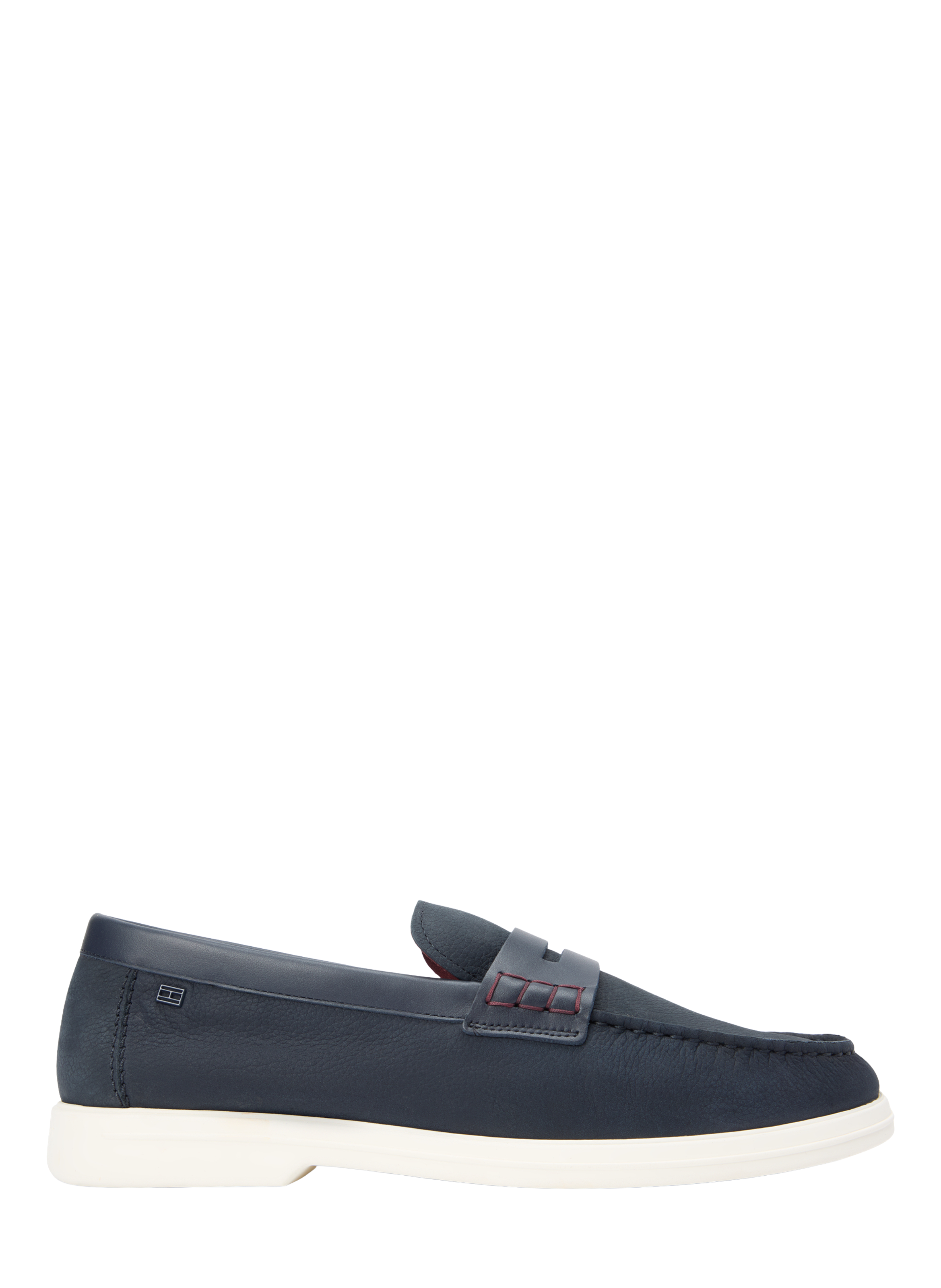 Mocassins en daim à semelle souple TOMMY HILFIGER Bleu