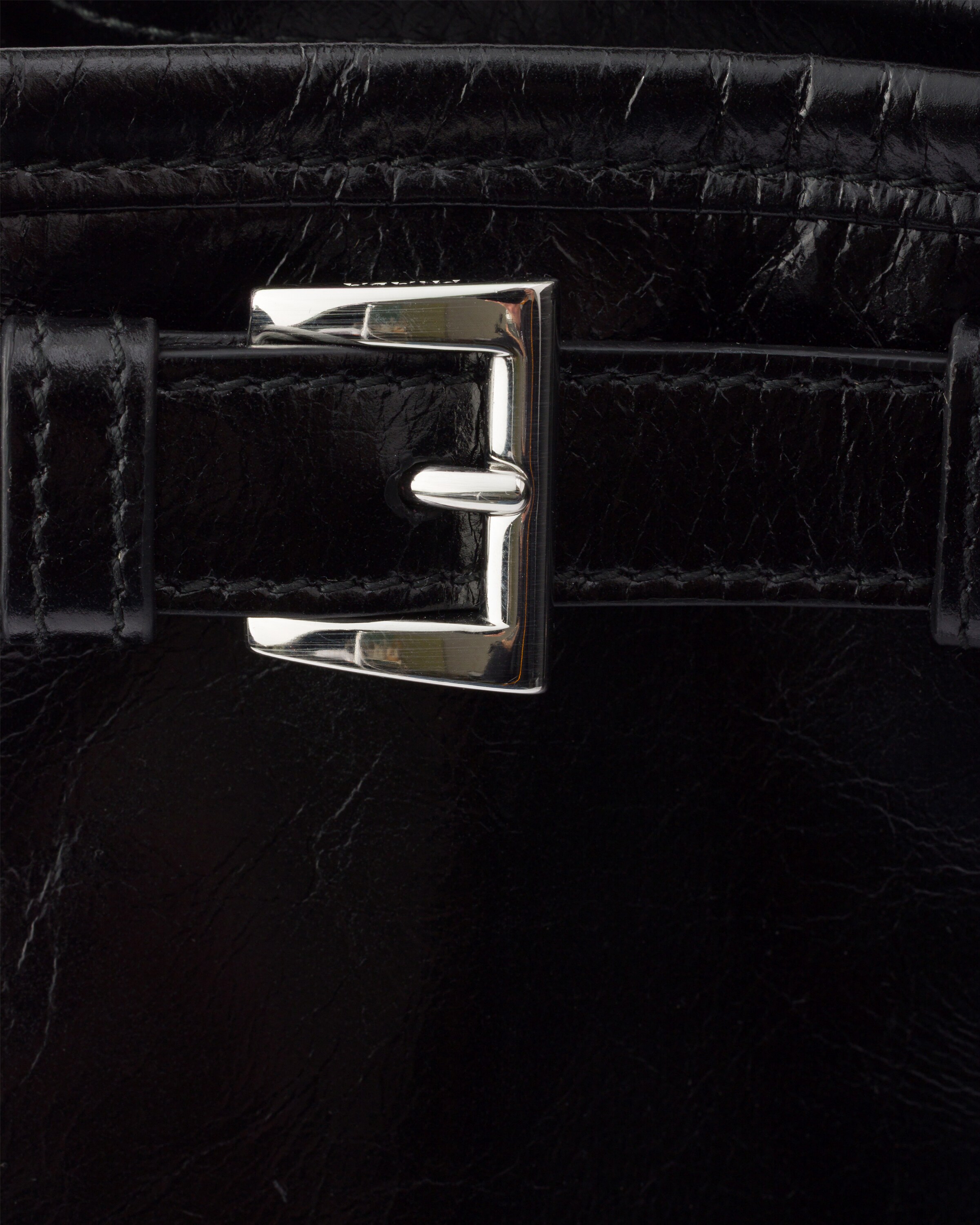 Sac porté épaule prada bonnie en cuir PRADA Noir