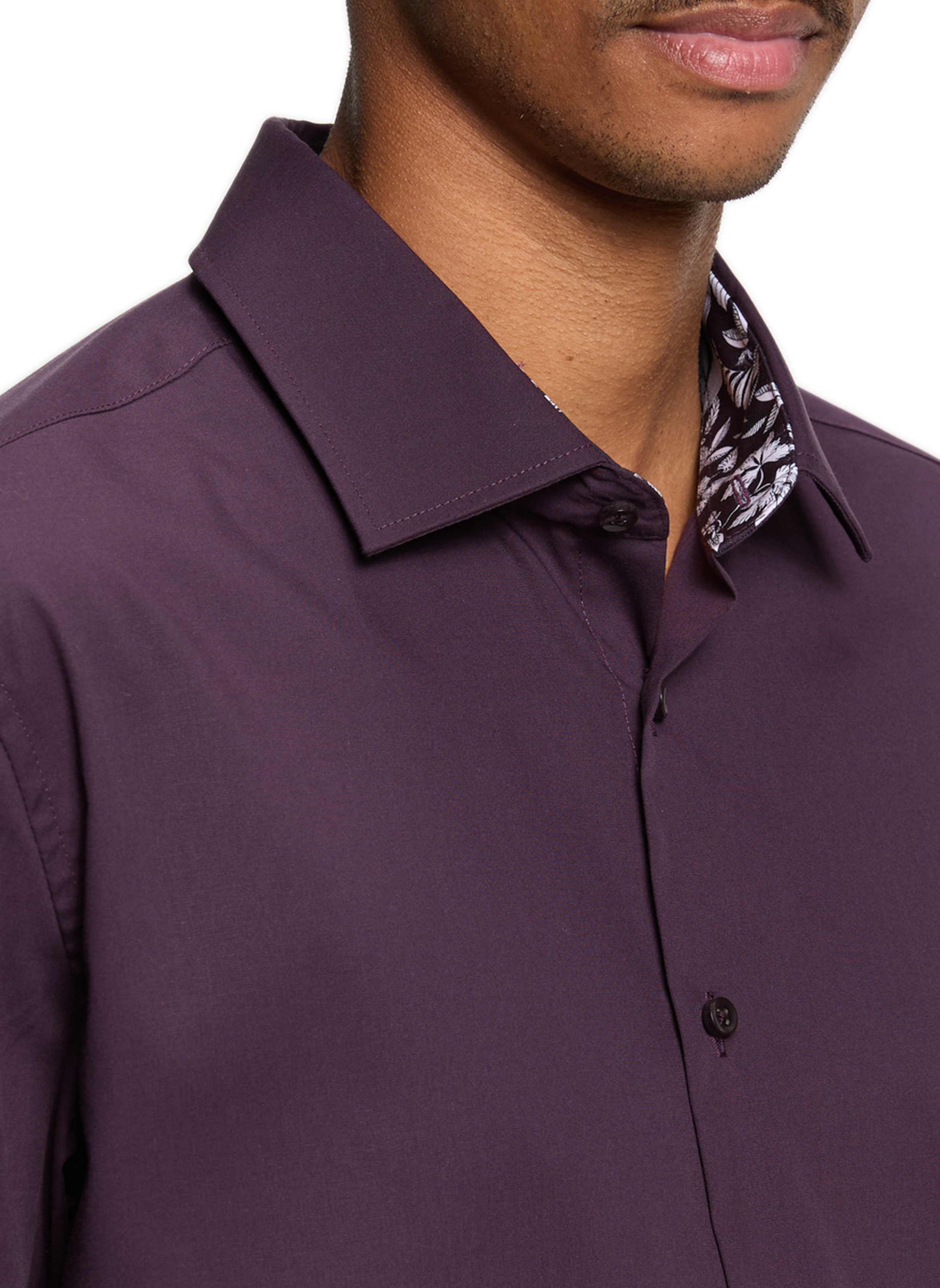  Cotton shirt SEIDENSTICKER Purple