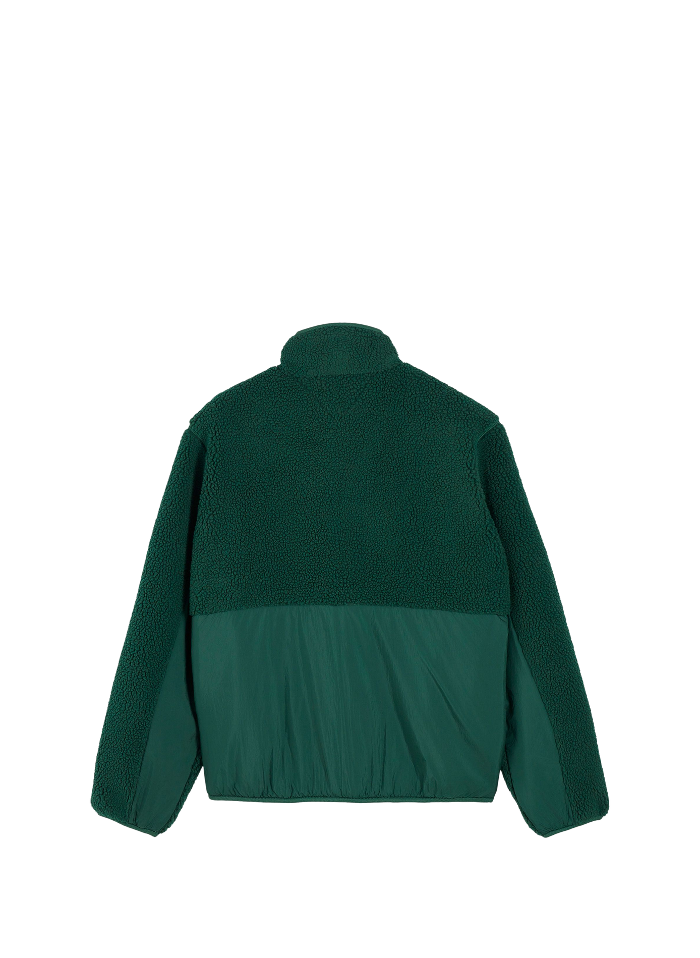 Veste bi-matière col montant | Vert TOMMY HILFIGER Homme