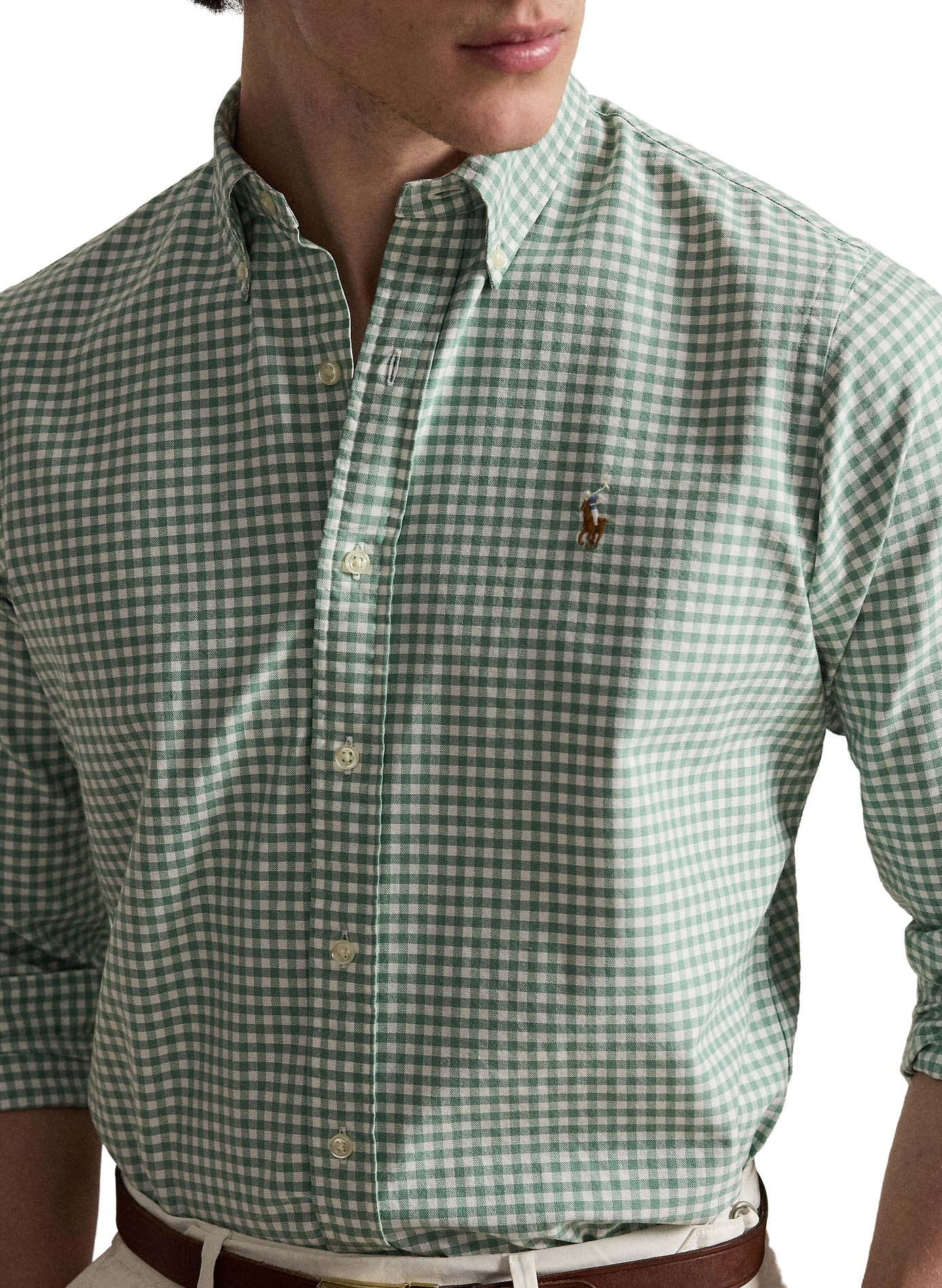Chemise à carreaux POLO RALPH LAUREN Vert