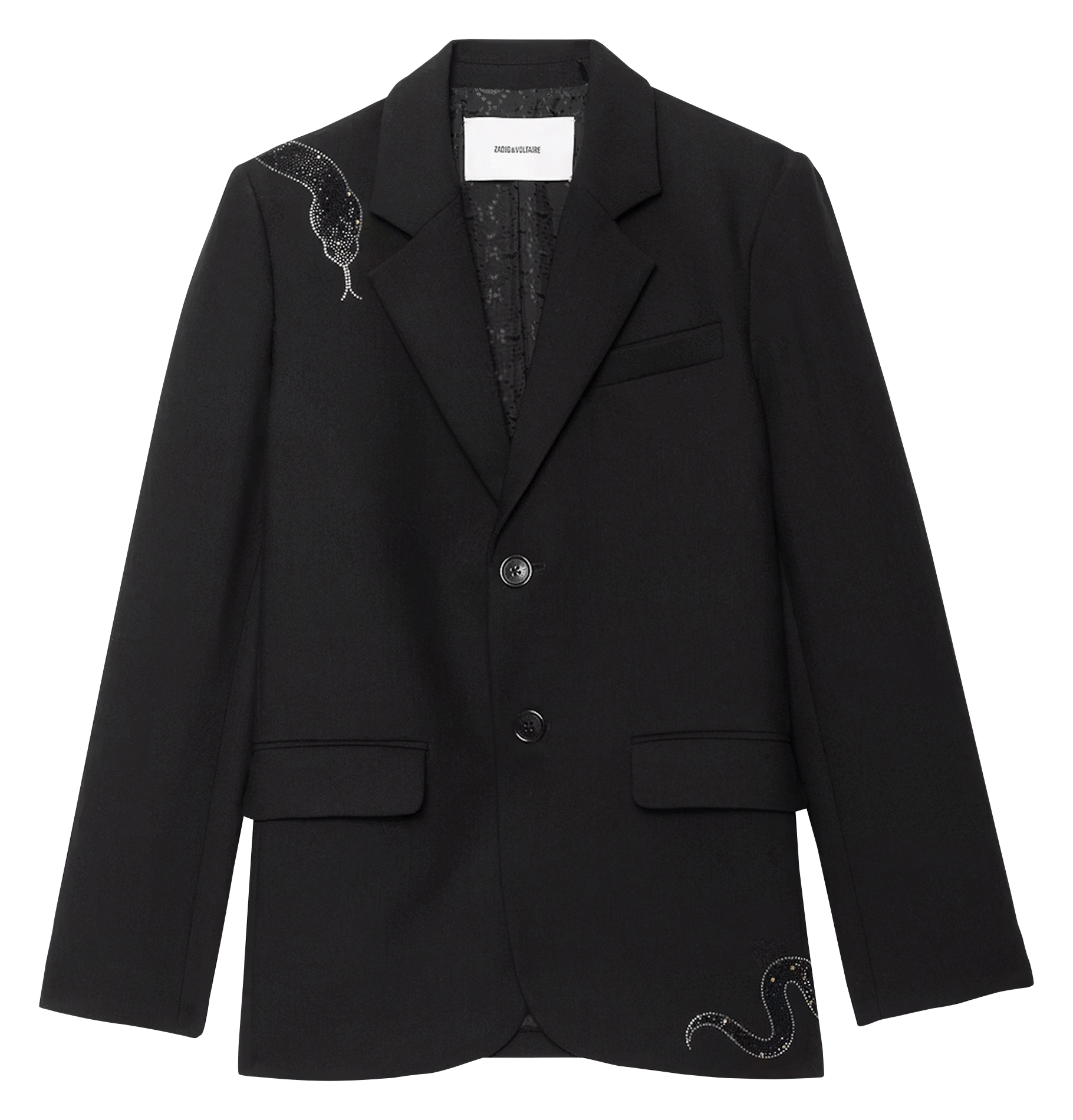 Veste de tailleur vanille ZADIG&VOLTAIRE Noir