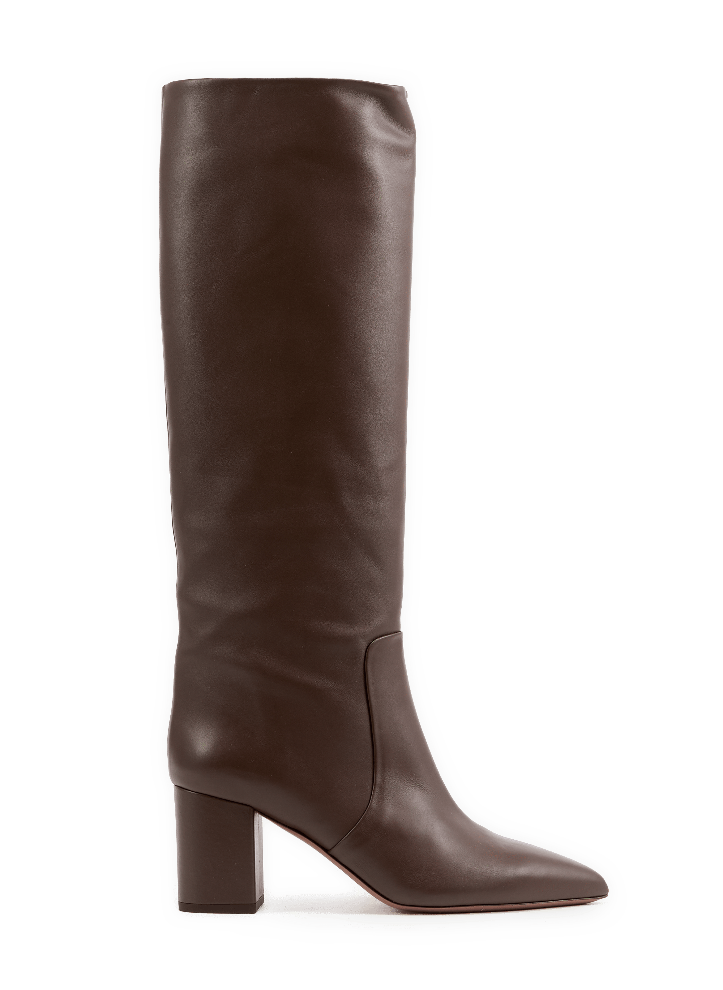 Kalbsleder-Stiefel PARIS TEXAS Braun