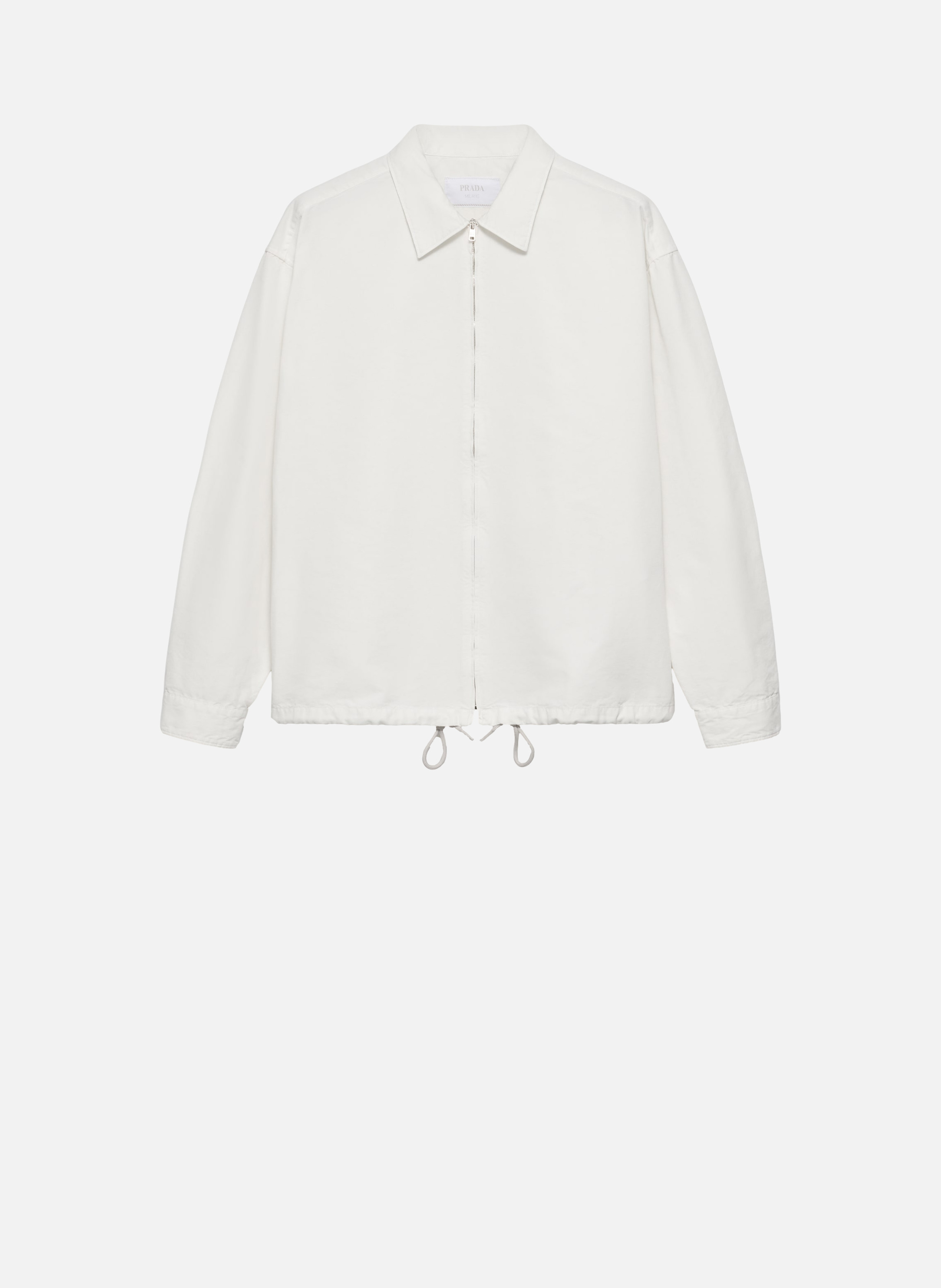 Chemise en coton PRADA Beige