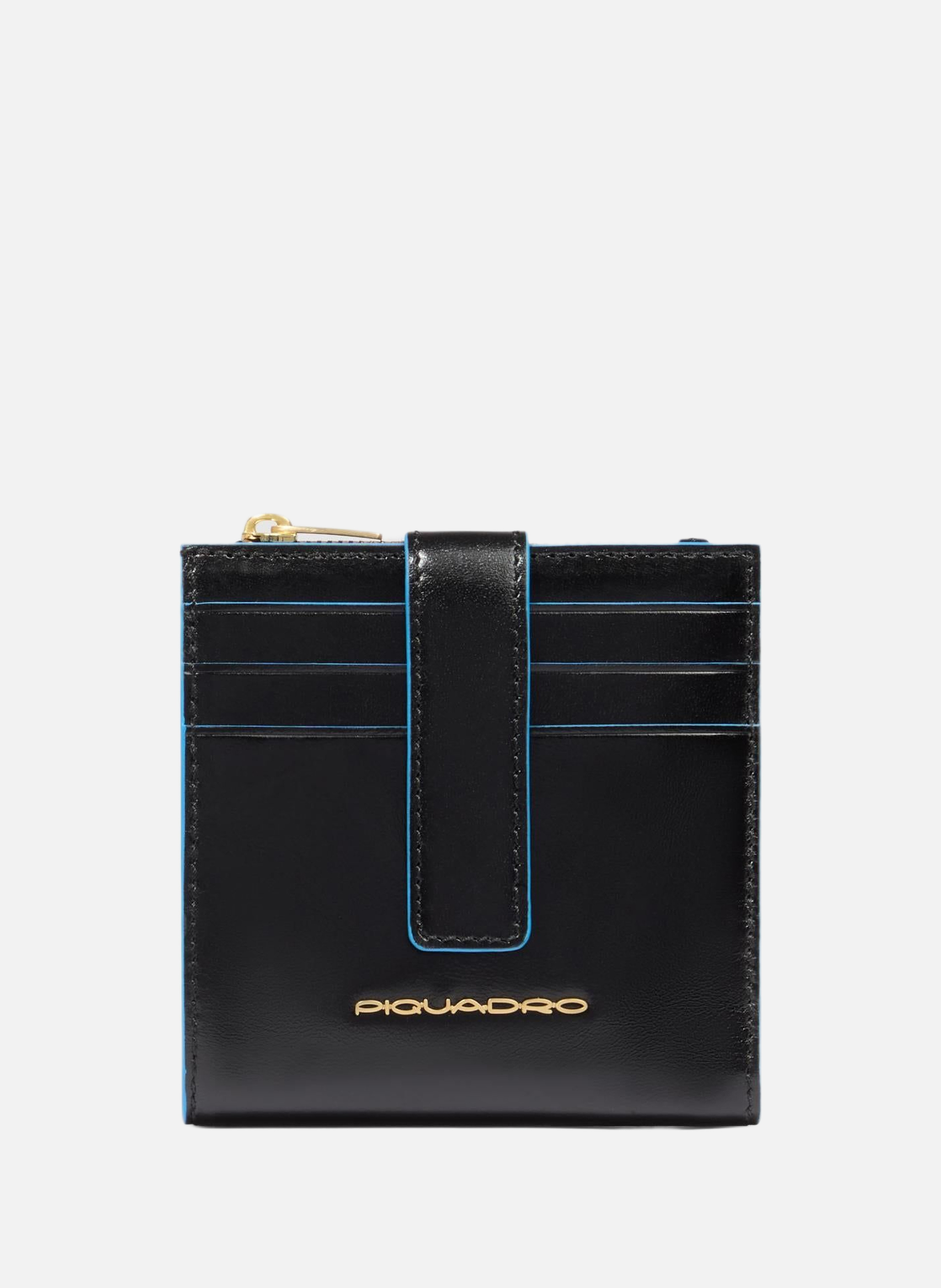 Porte-cartes de crédit femme avec porte-monnaie PIQUADRO Noir