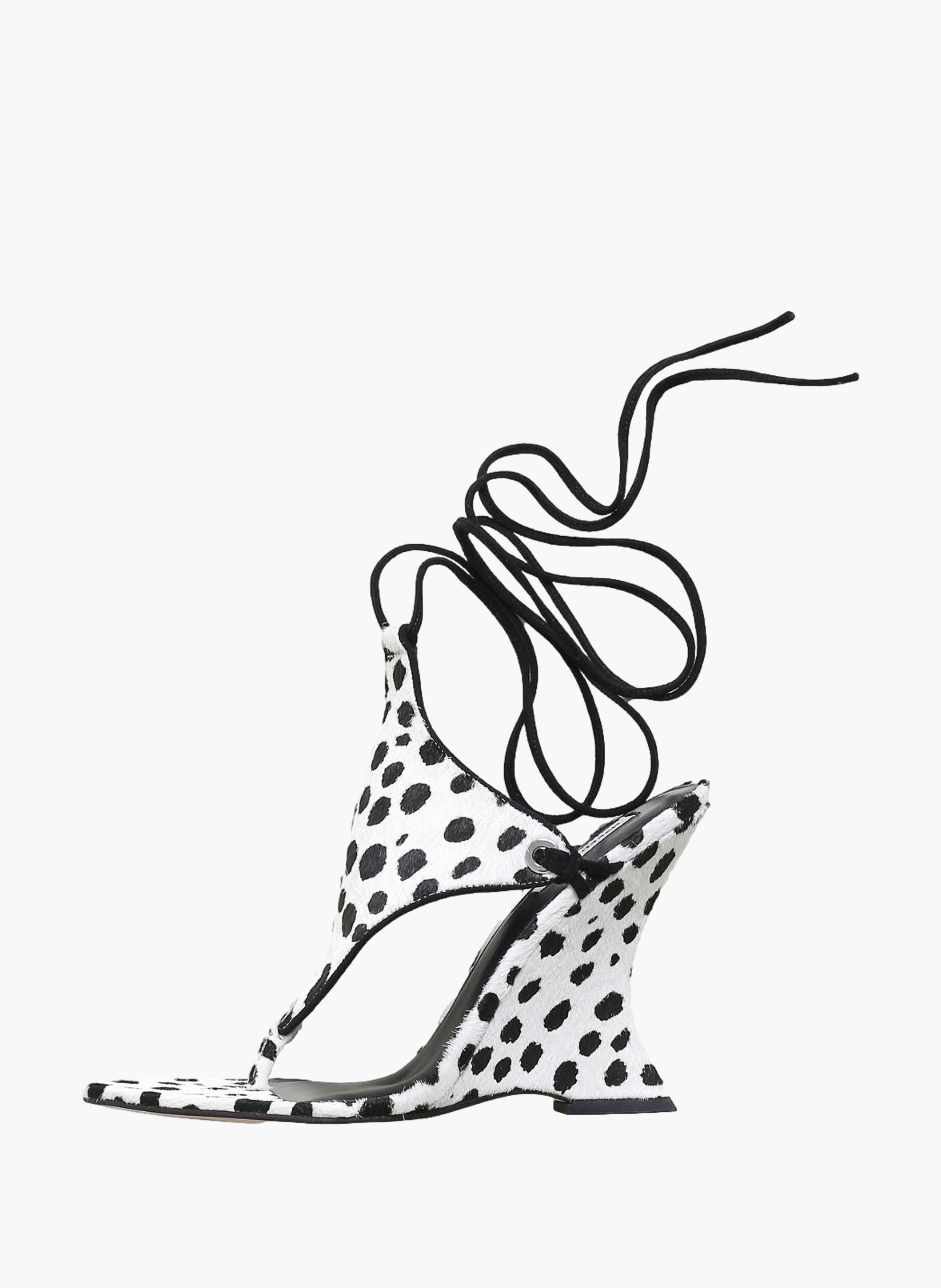 Chaussures à talons rampage en cuir poulain NAKED WOLFE Multicolore