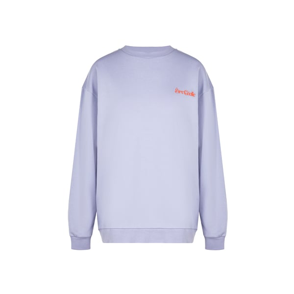 Sweatshirt Street Racer Boyfriend en coton