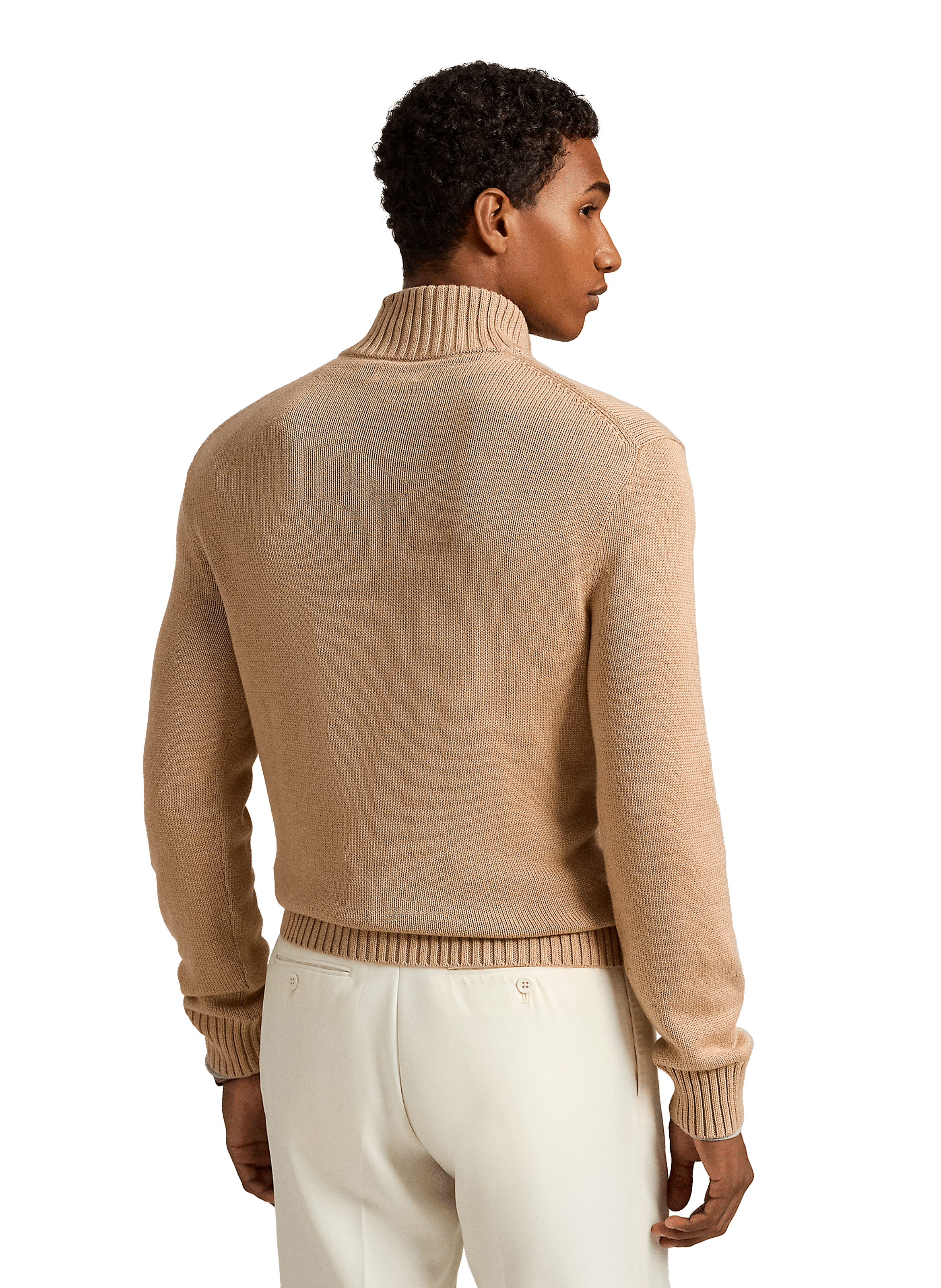Trui met ritssluiting aan de kraag | Bruin POLO RALPH LAUREN Heren