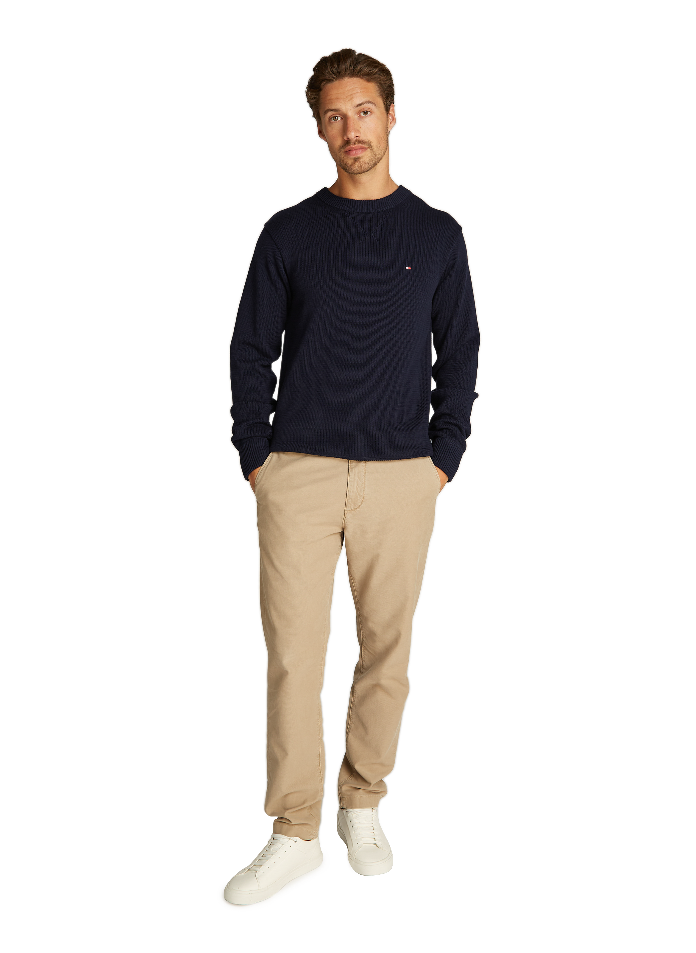 Cotton jumper TOMMY HILFIGER Blue