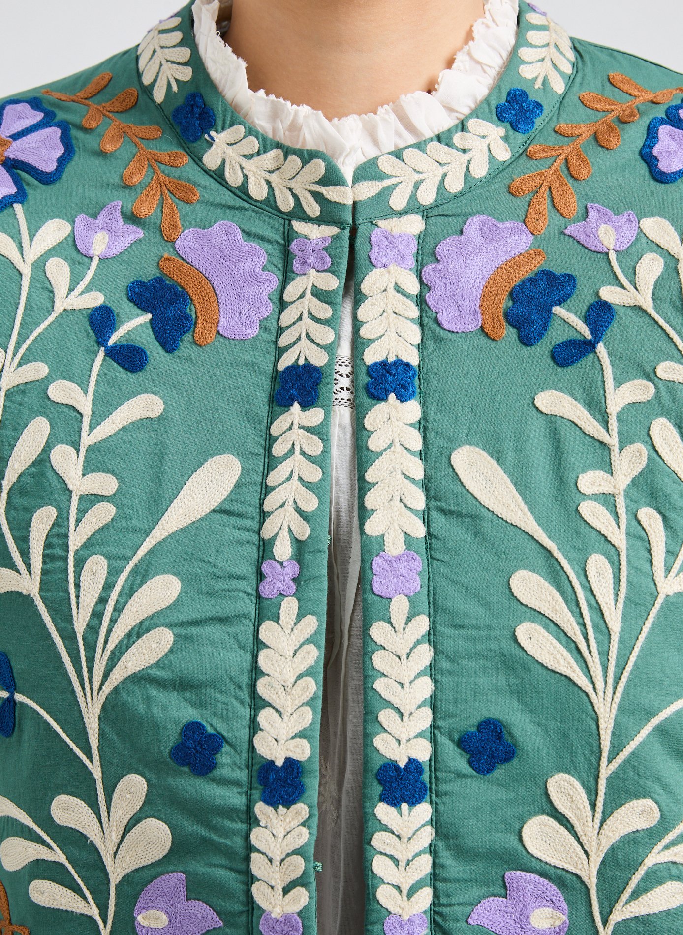 Veste Nelie à motif  LOUISE MISHA Vert