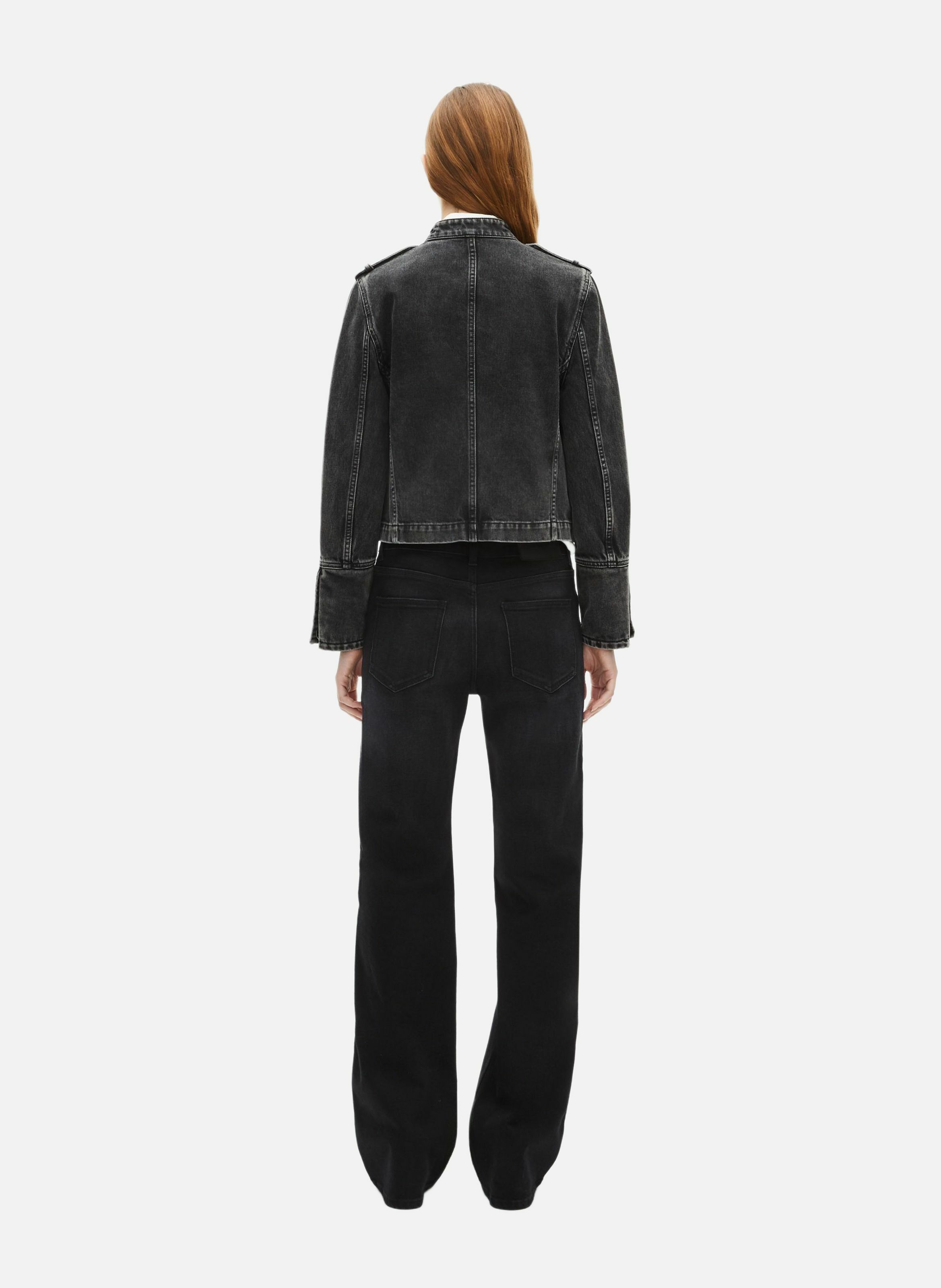 Blouson style officier en denim THE KOOPLES 