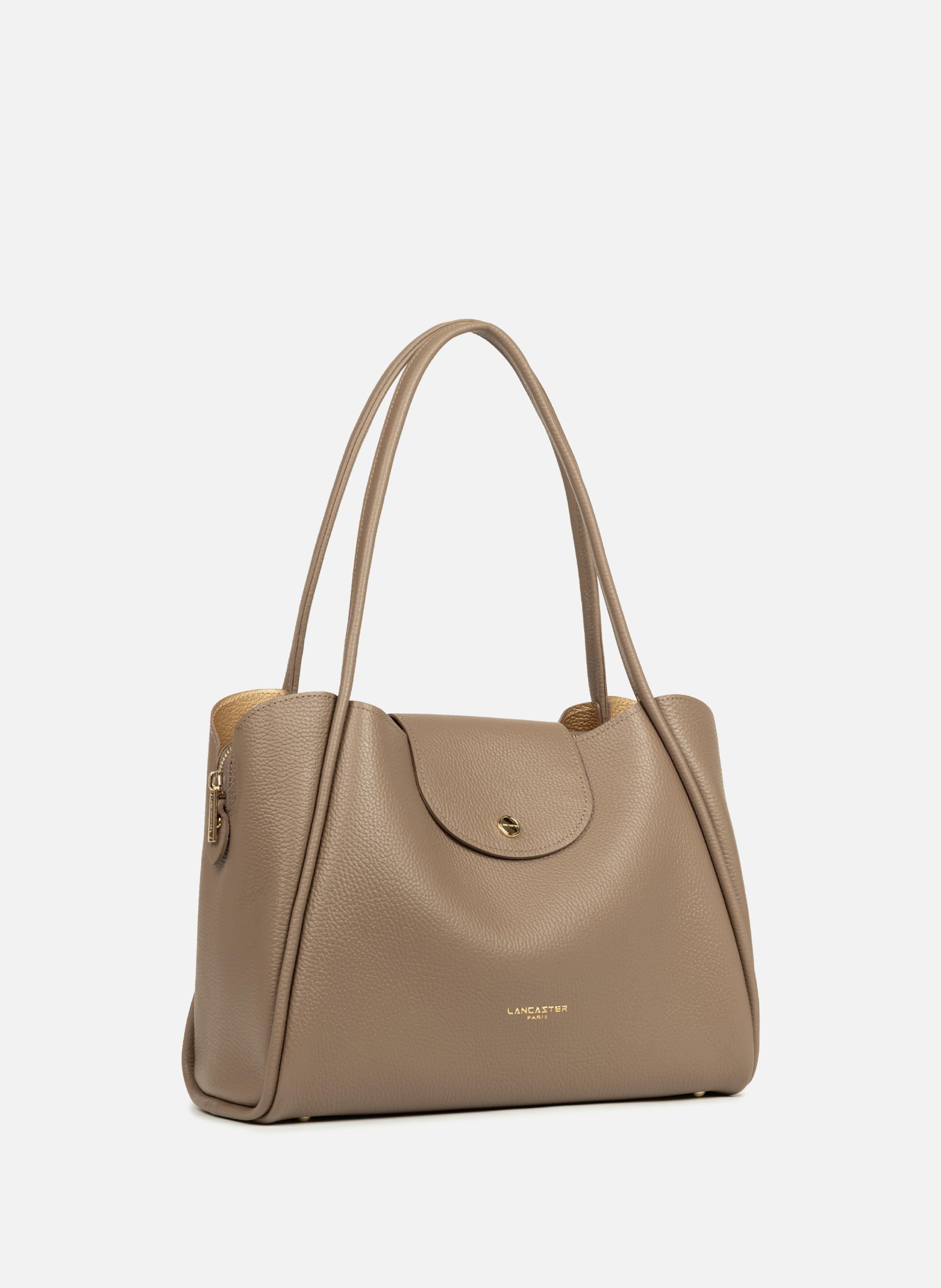 Tote bag - Ida Double LANCASTER Brown