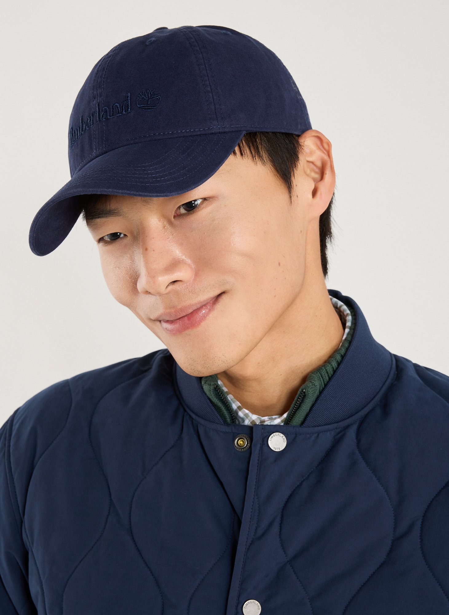 Cotton cap TIMBERLAND Blue