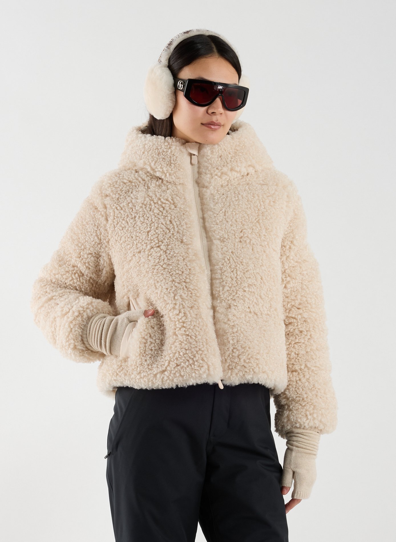 Hooded Jacket SAVE THE DUCK Beige