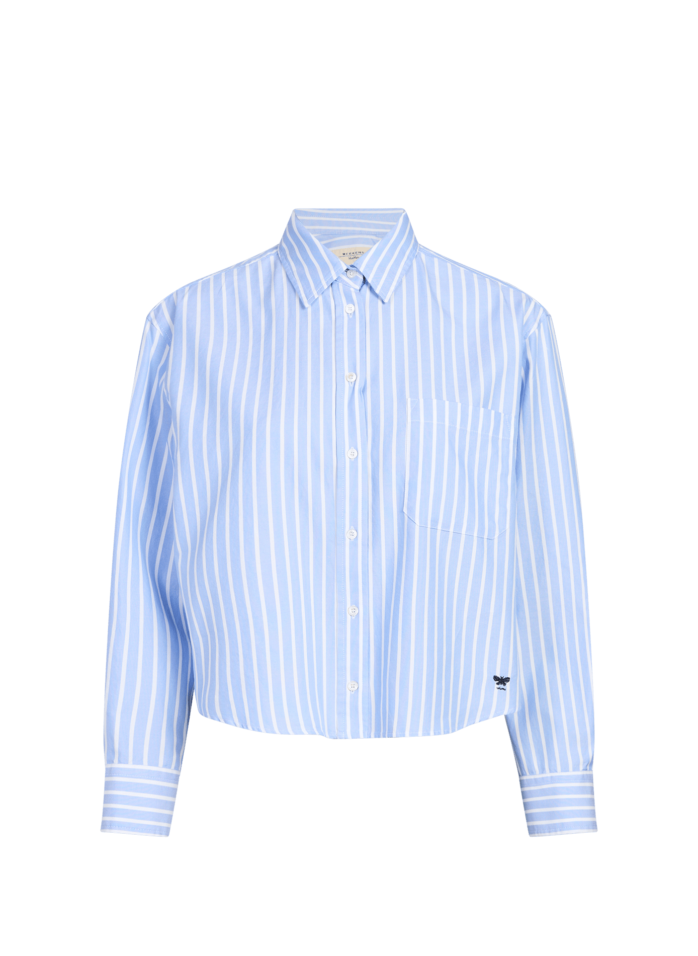 Chemise à rayures en coton MAX MARA WEEK END Bleu