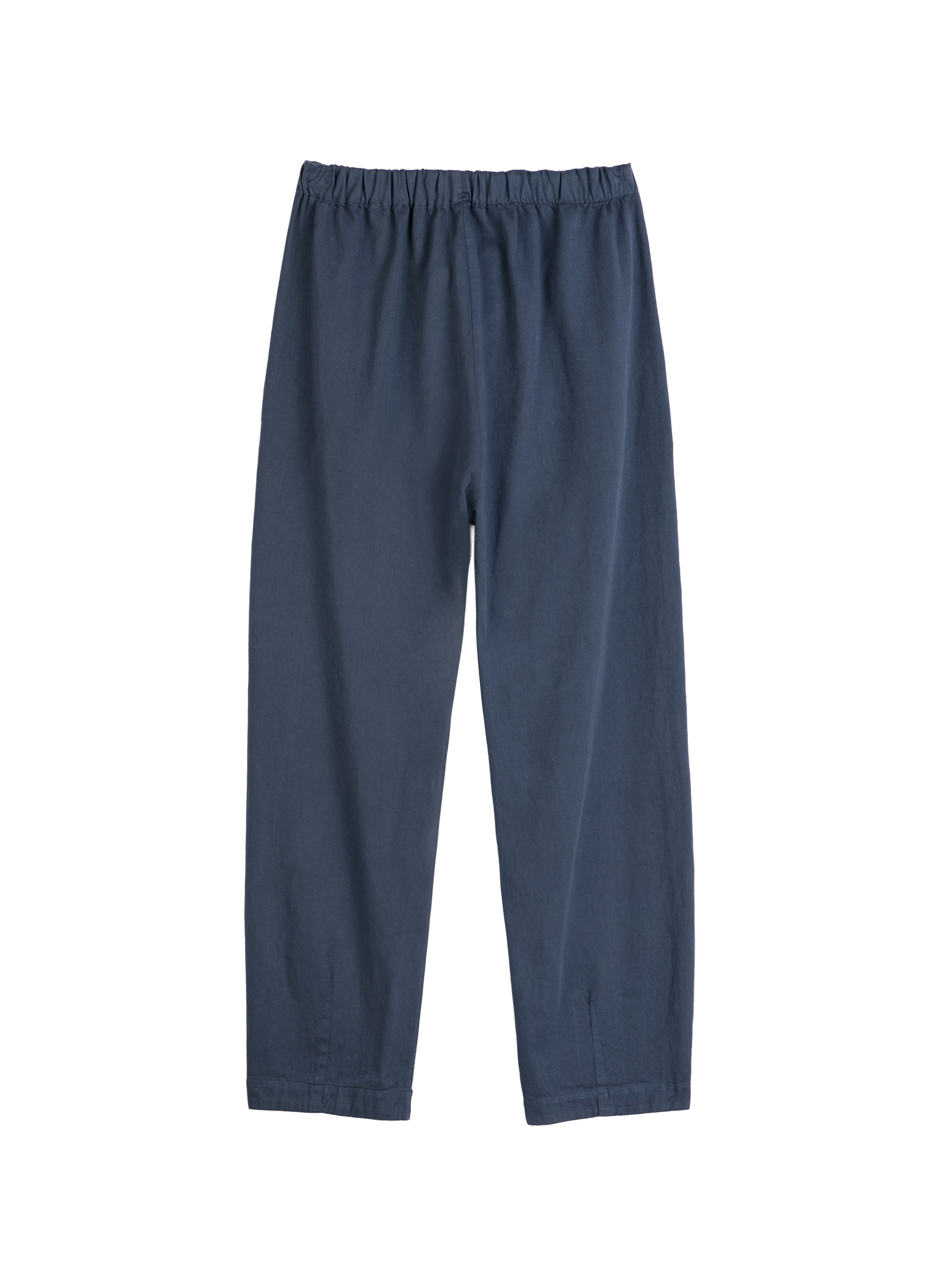Pantalon droit à plis en coton BOBO CHOSES Bleu