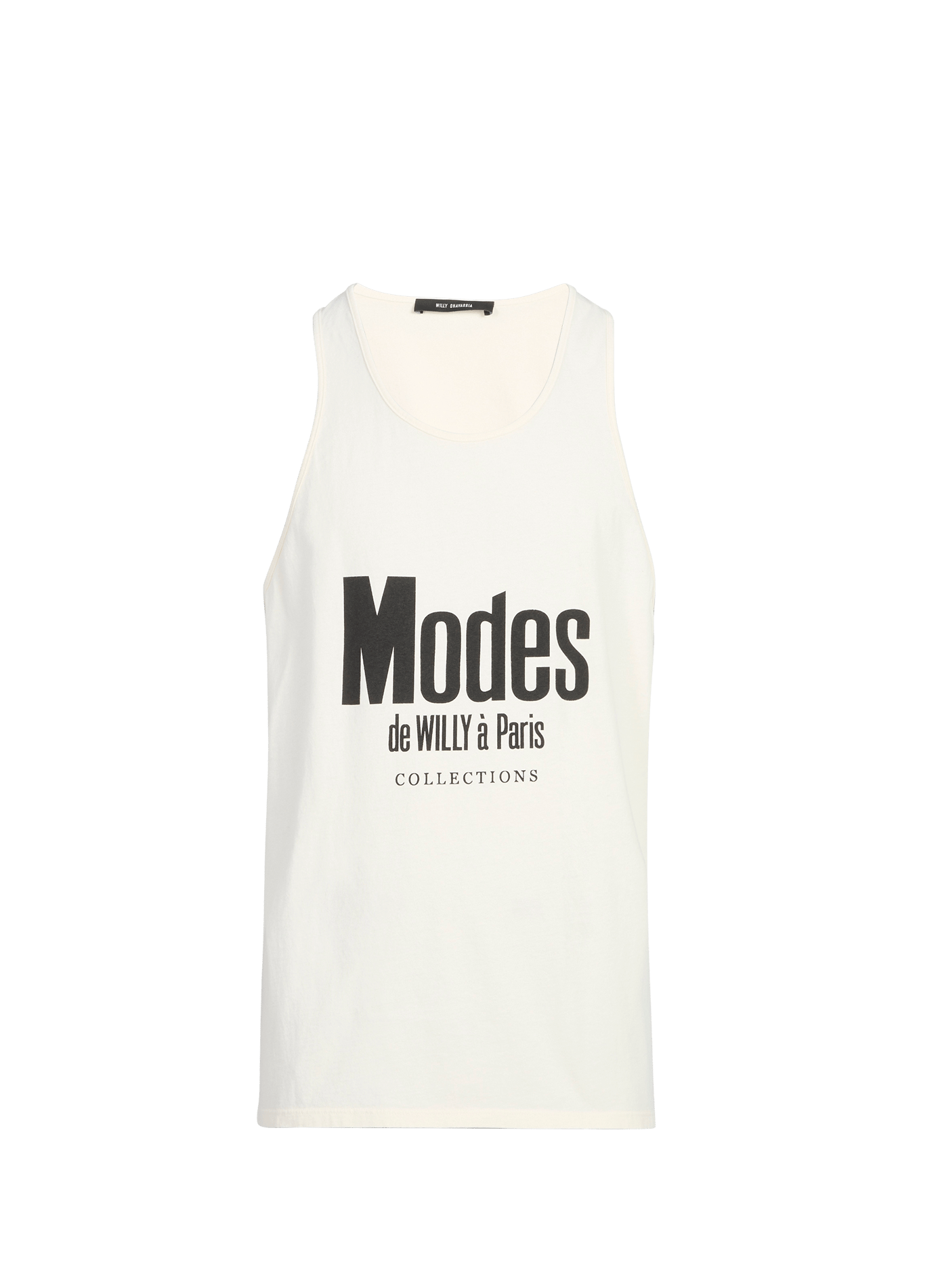Canotta Willy in cotone WILLY CHAVARRIA Bianco