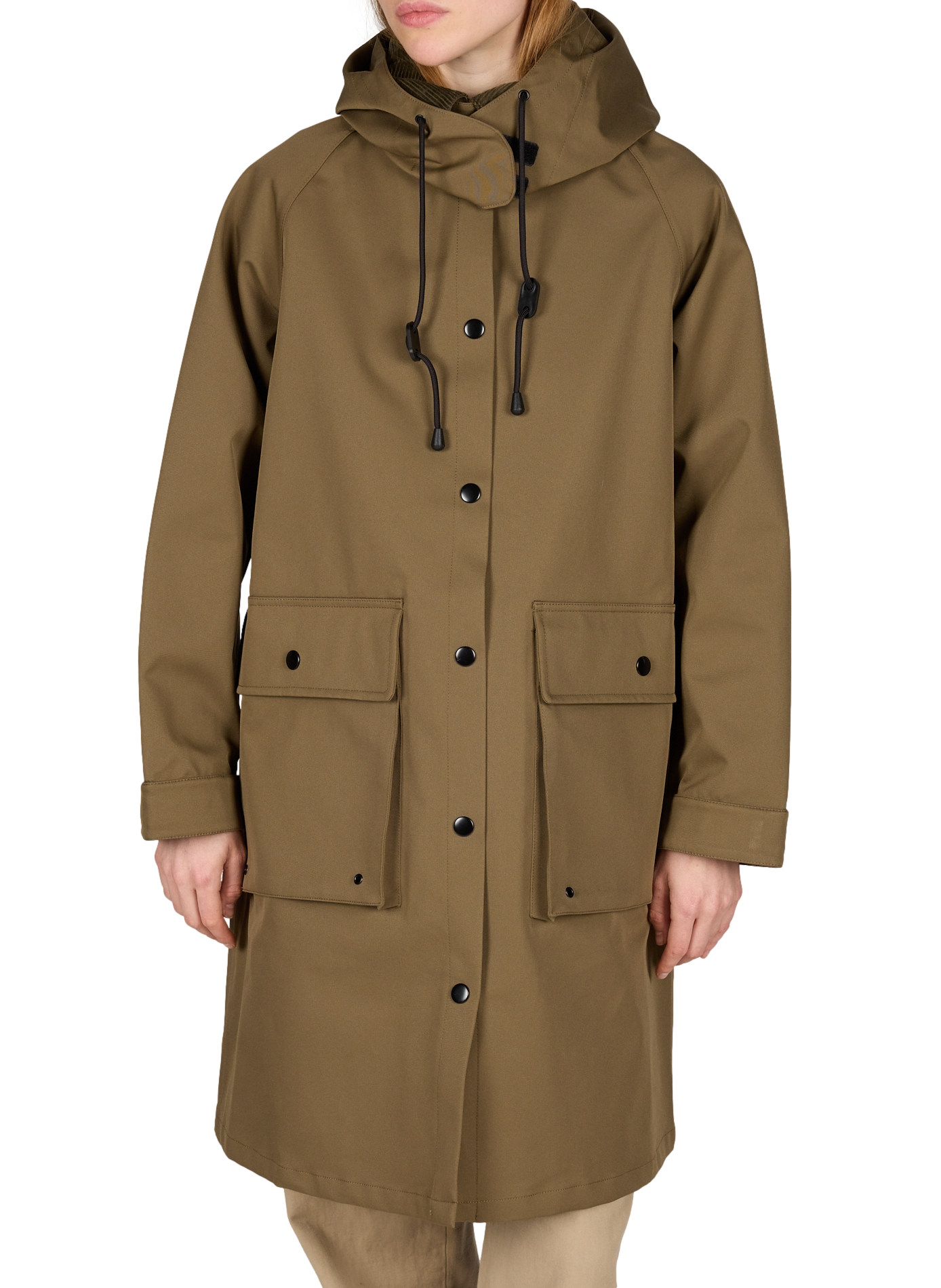 Manteau col classique  OBJECT Vert