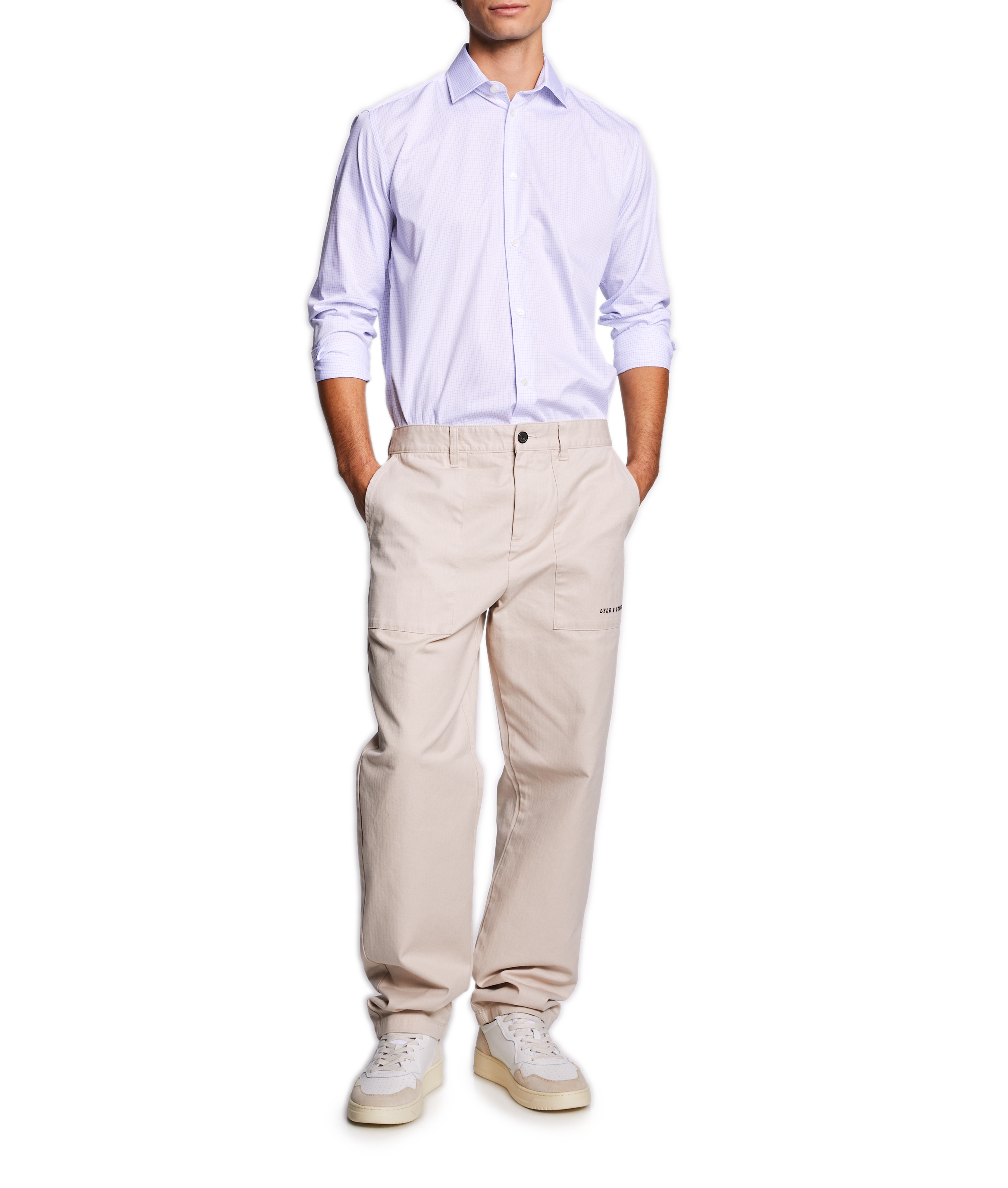 Checked shirt AU PRINTEMPS PARIS Blue