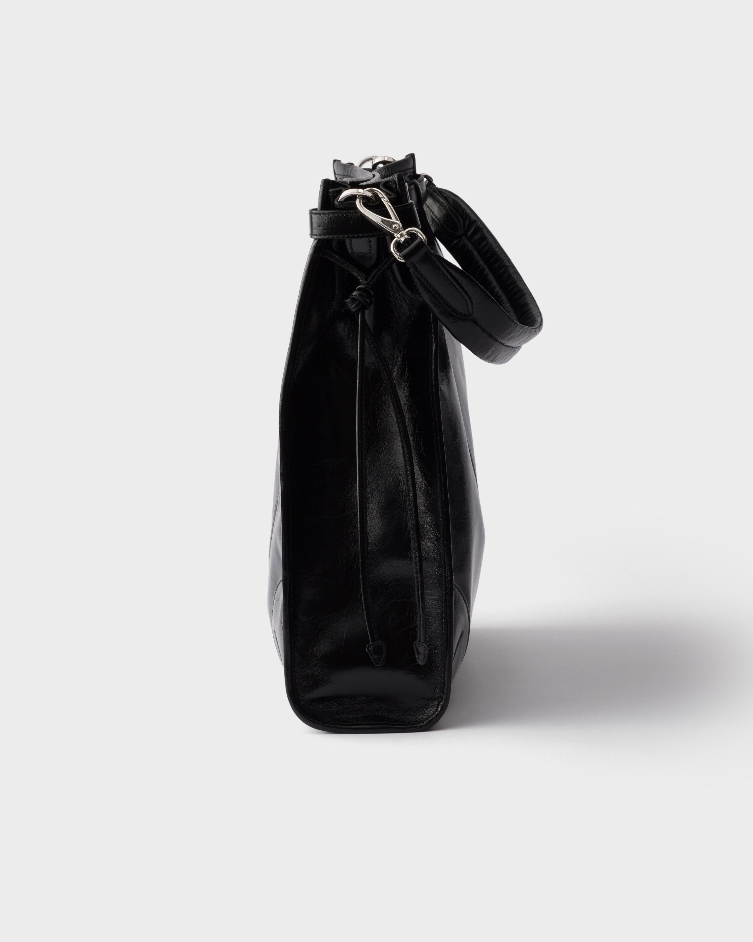 Sac porté épaule prada bonnie en cuir PRADA Noir