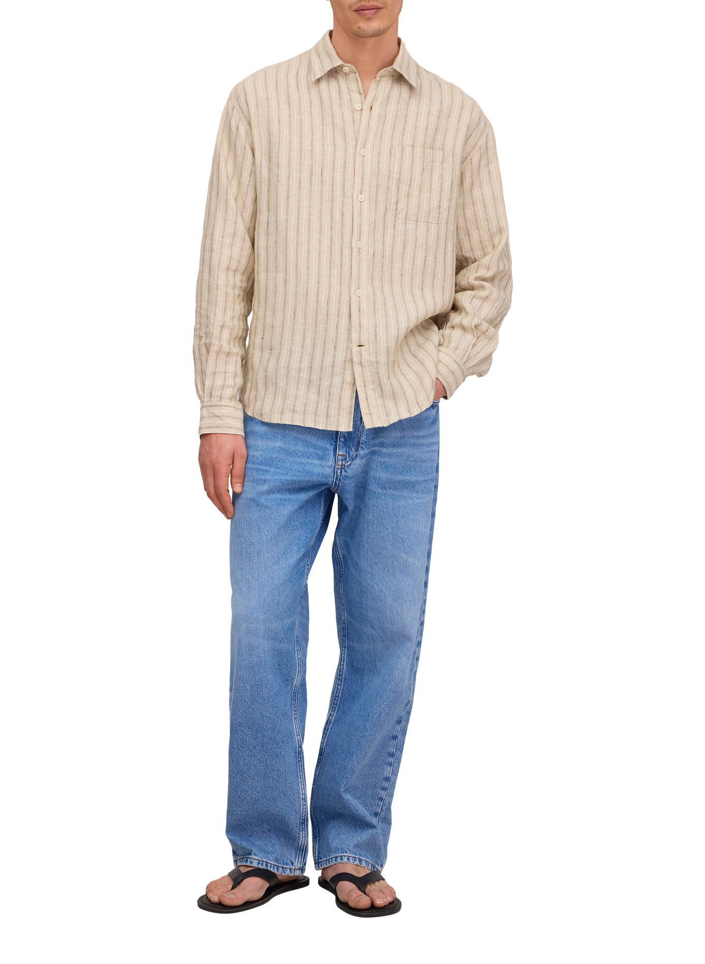 Otis straight leg jeans in cotton NN.07 Blue