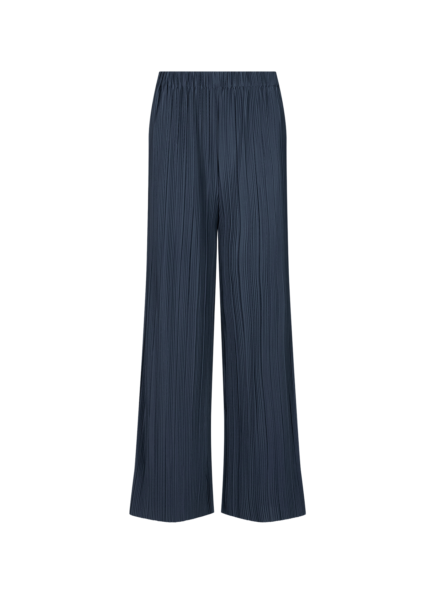 Pleated fluid pants SAMSOE SAMSOE Blue
