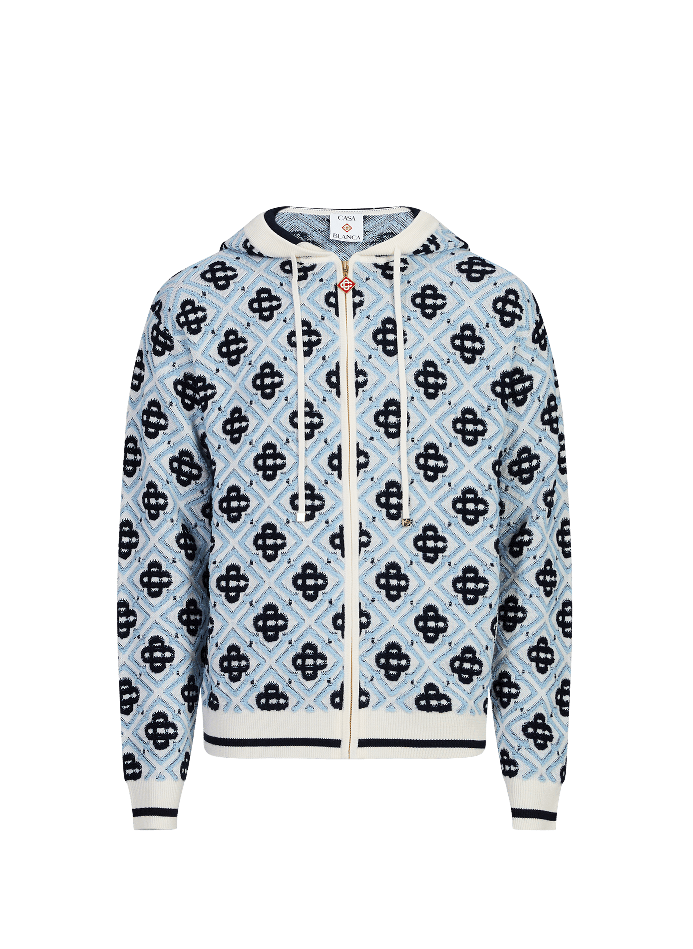 Gilet col zippé CASABLANCA PARIS Multicolore