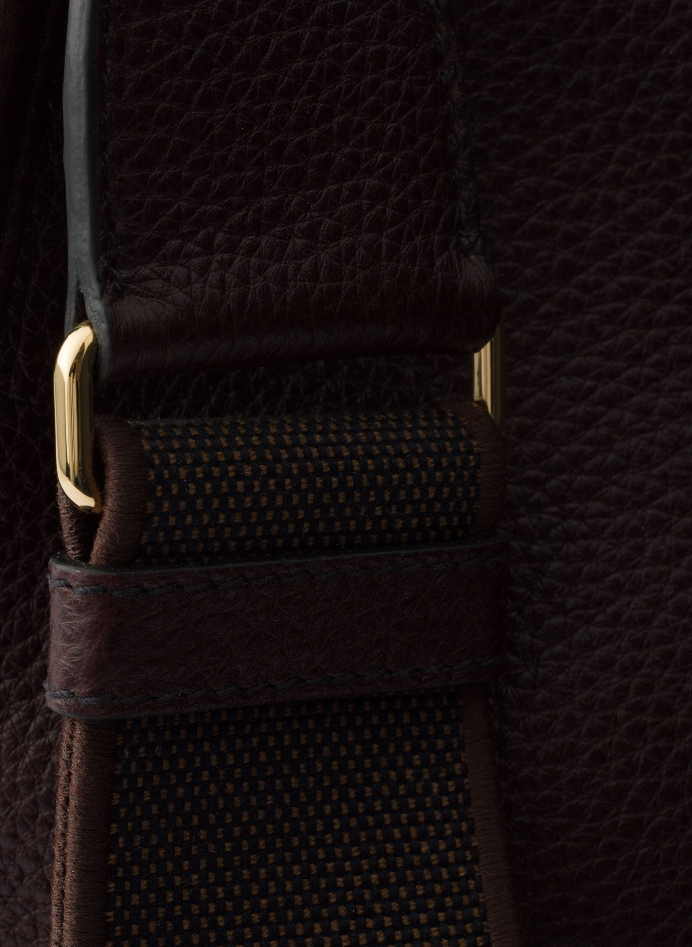 Sac en cuir PRADA Marron