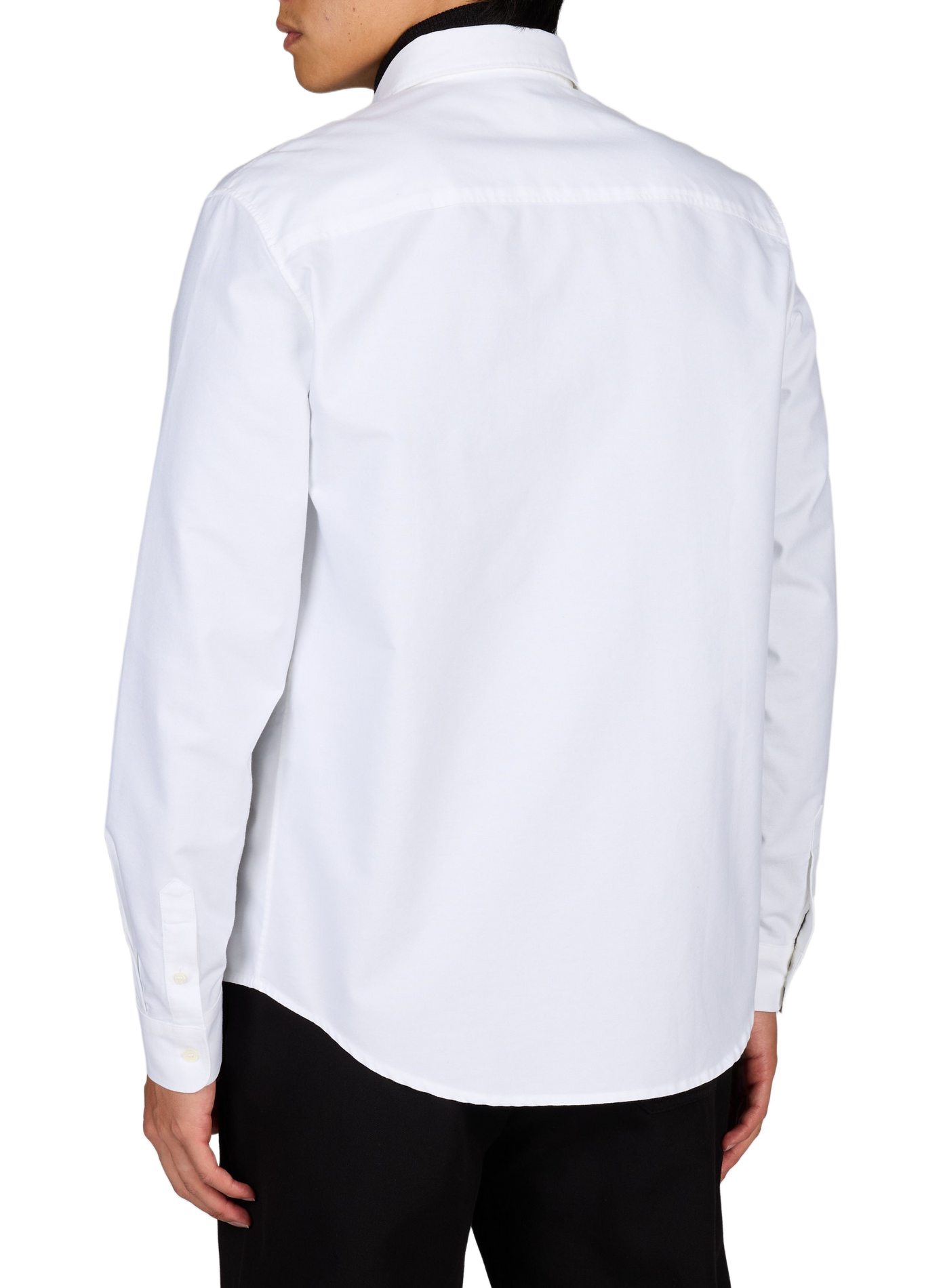 Chemise droite unie A.P.C. Blanc