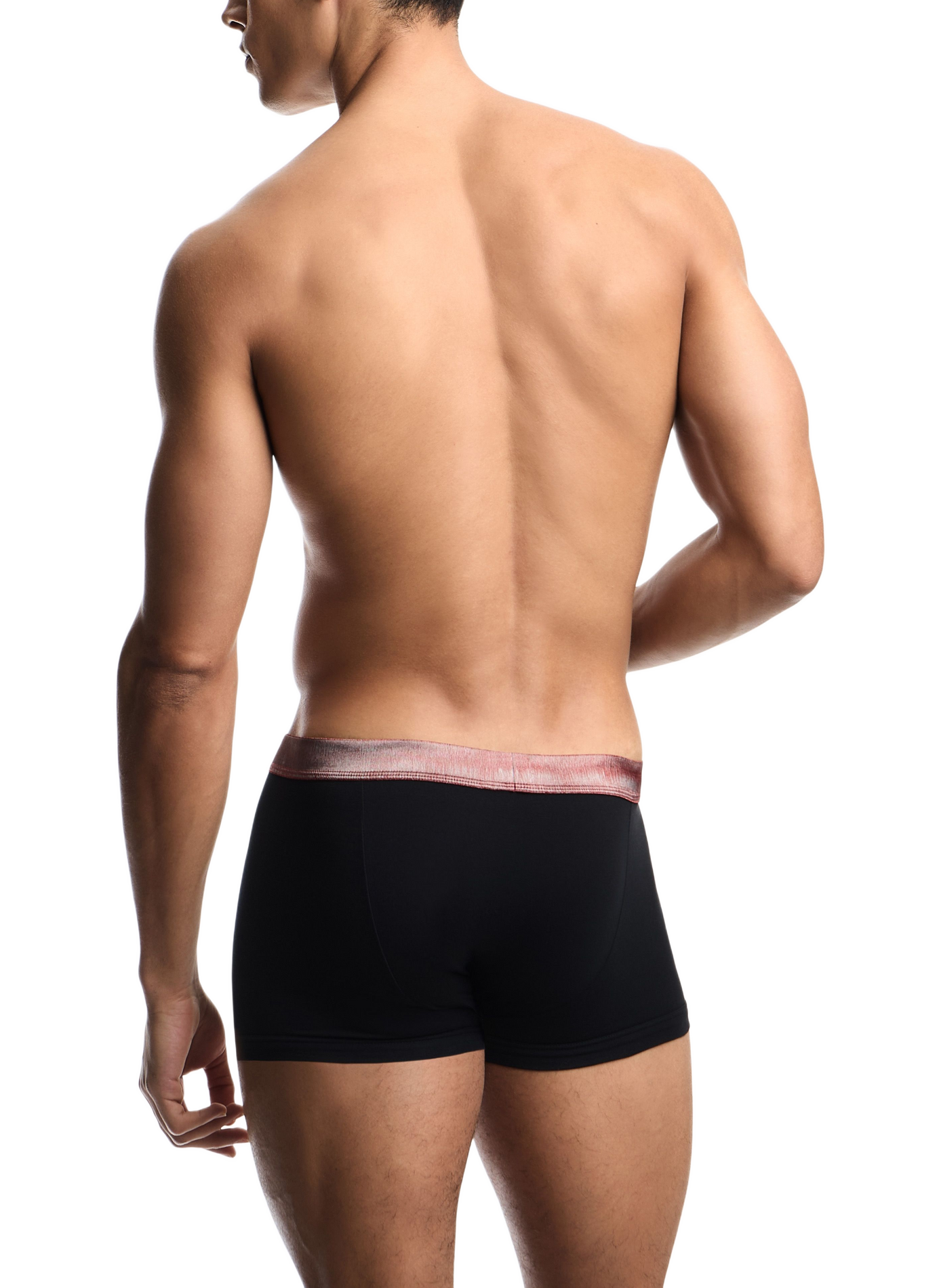 Pack mit 3 Boxershorts aus Baumwollmischung EMPORIO ARMANI Schwarz