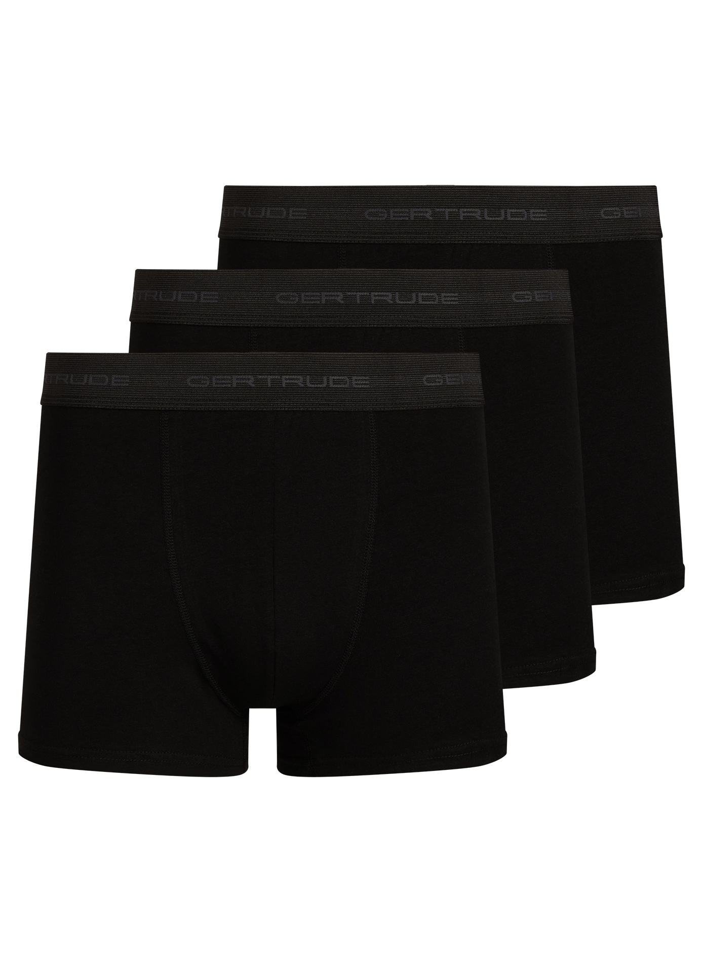 Lot de 3 boxers unis