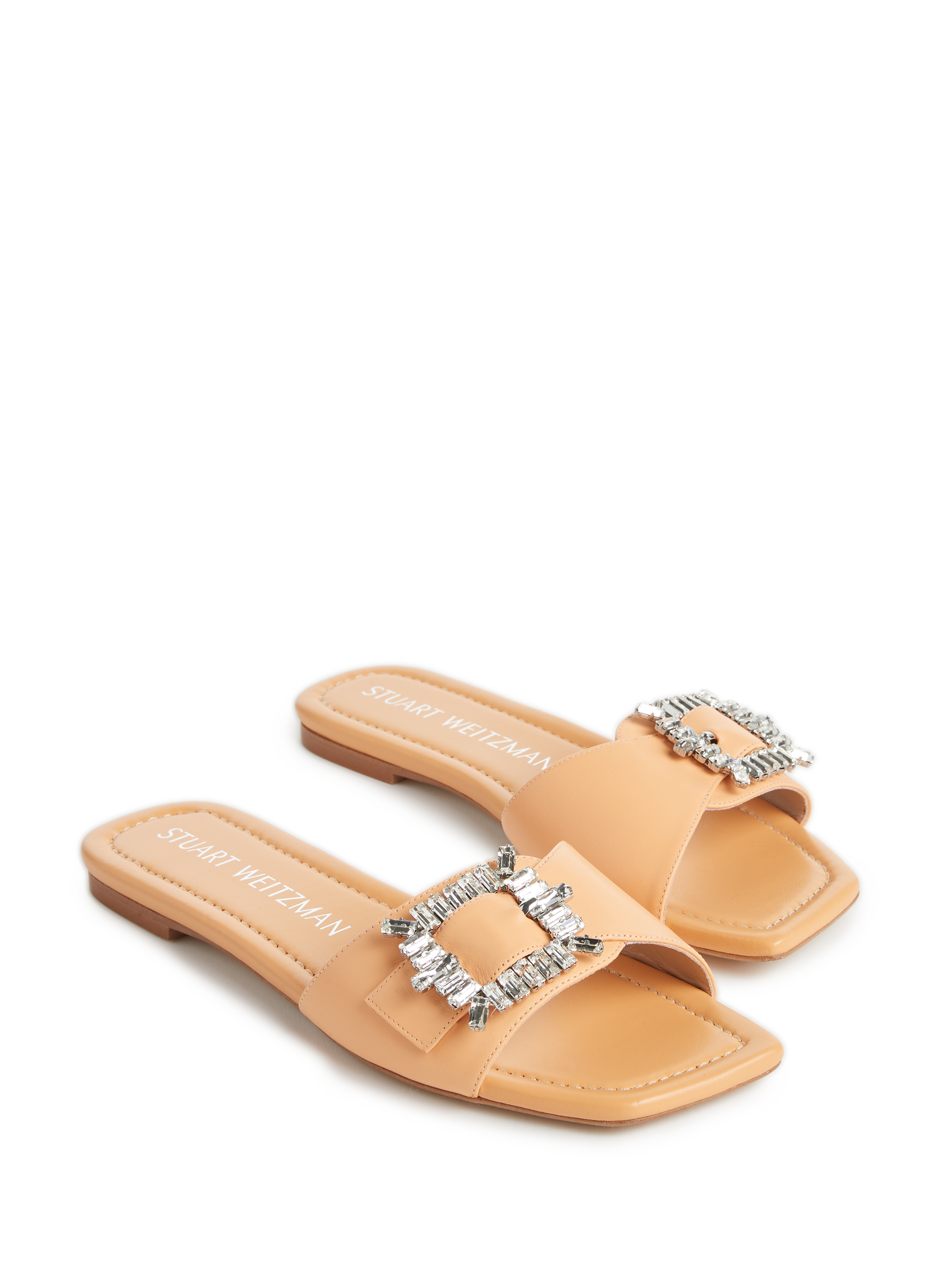 Sandales Shine Buckle en cuir