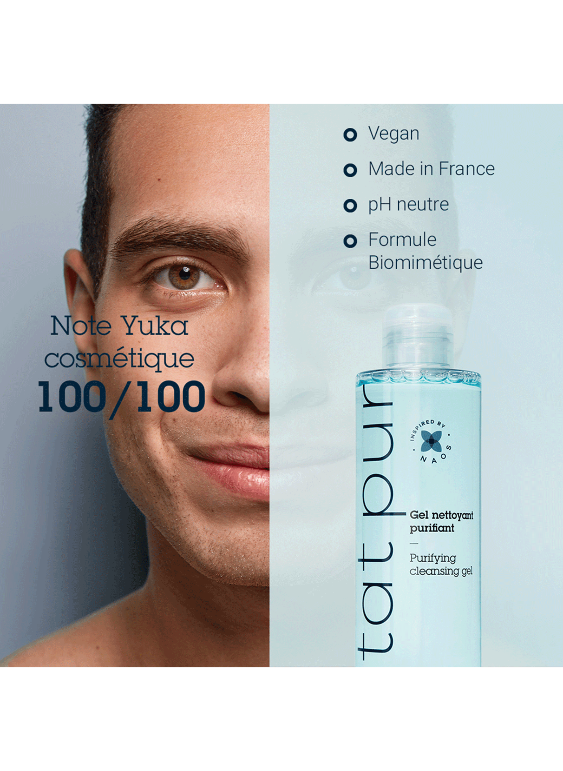 Le gel nettoyant purifiant ETAT PUR No color