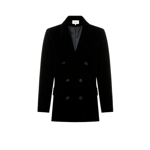 Saison 1865 Plain Blazer In Black