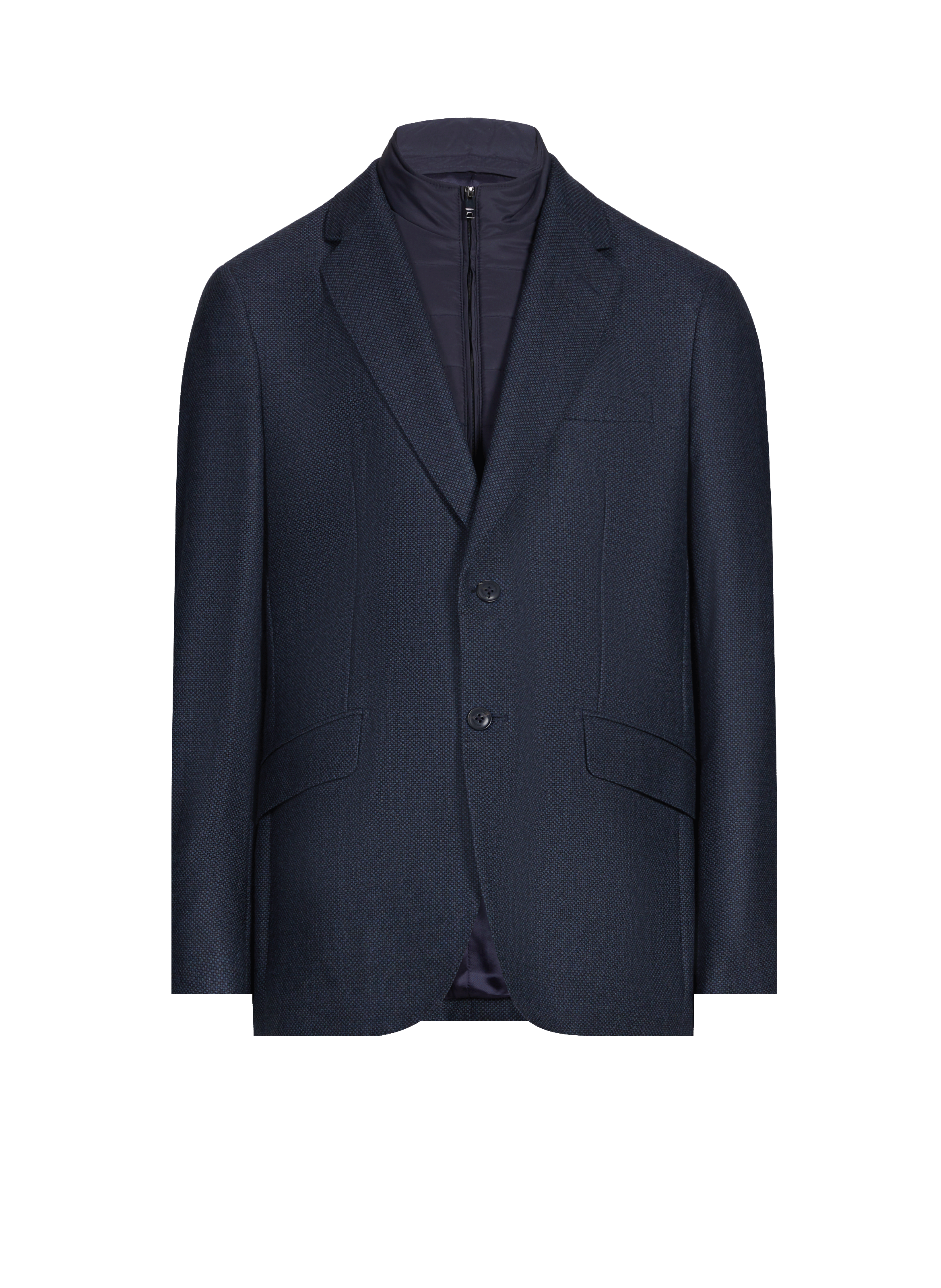 Cotton Blazer FACONNABLE Blue