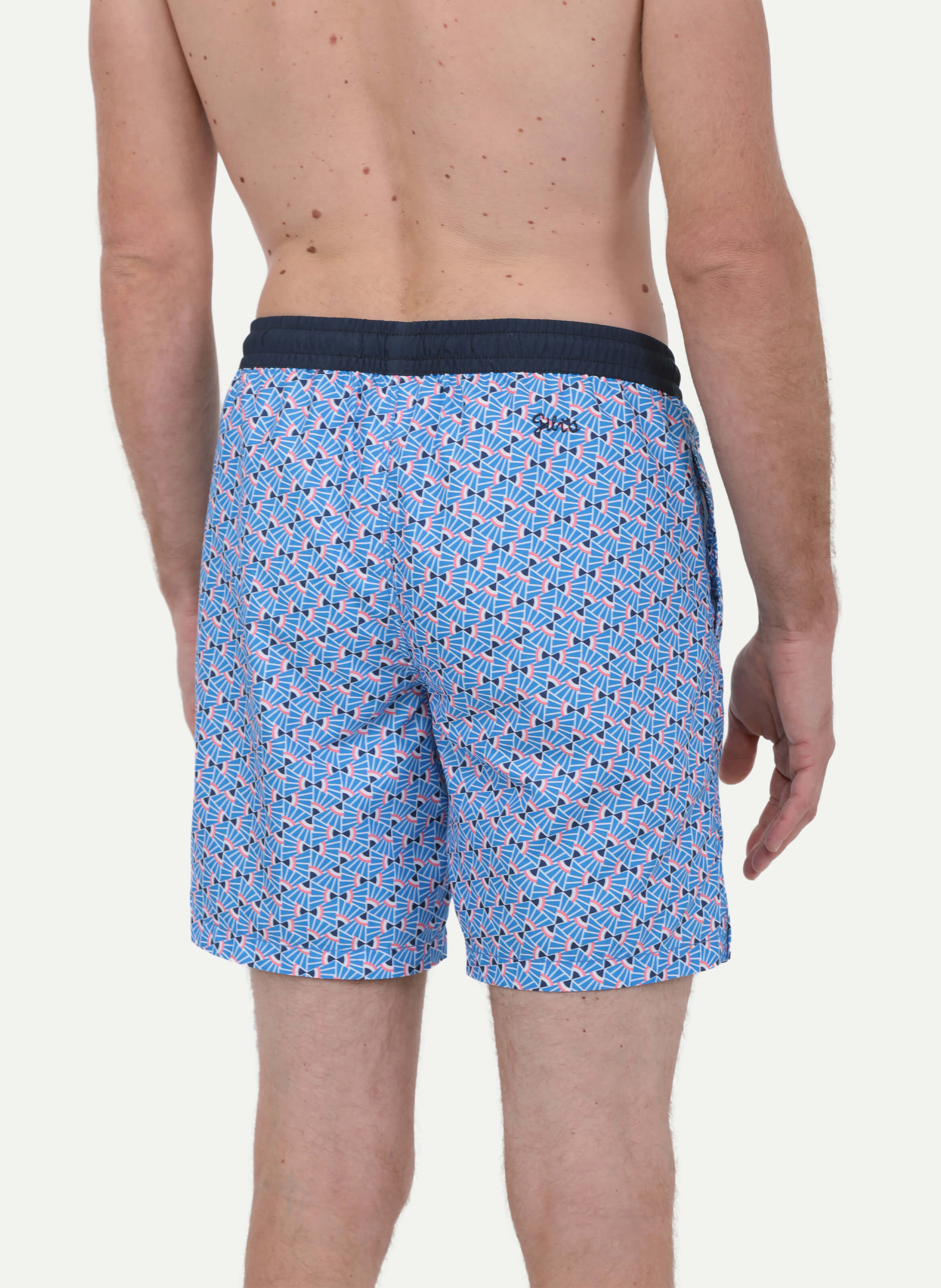 Short de bain  long   cali GILI'S Bleu