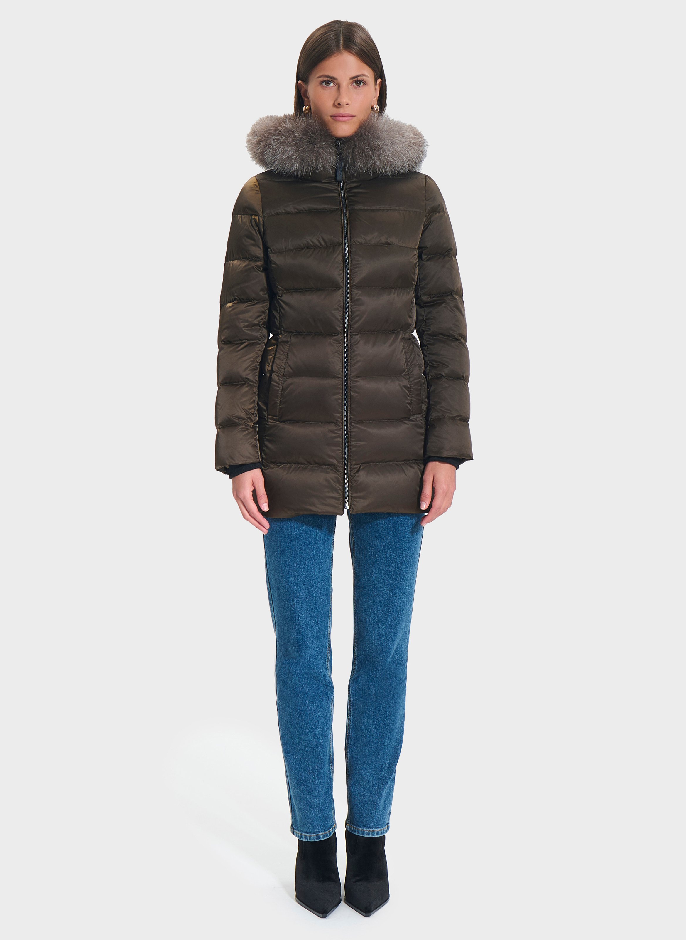 Doudoune dalya ZAPA Kaki