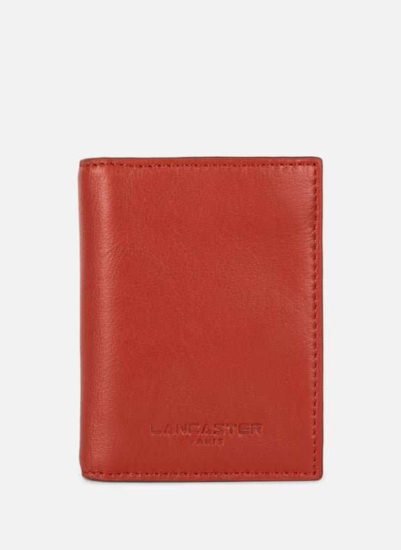 Porte-cartes - soft vintage nova Rouge by LANCASTER LANCASTER Porte-cartes - soft vintage nova Rouge
