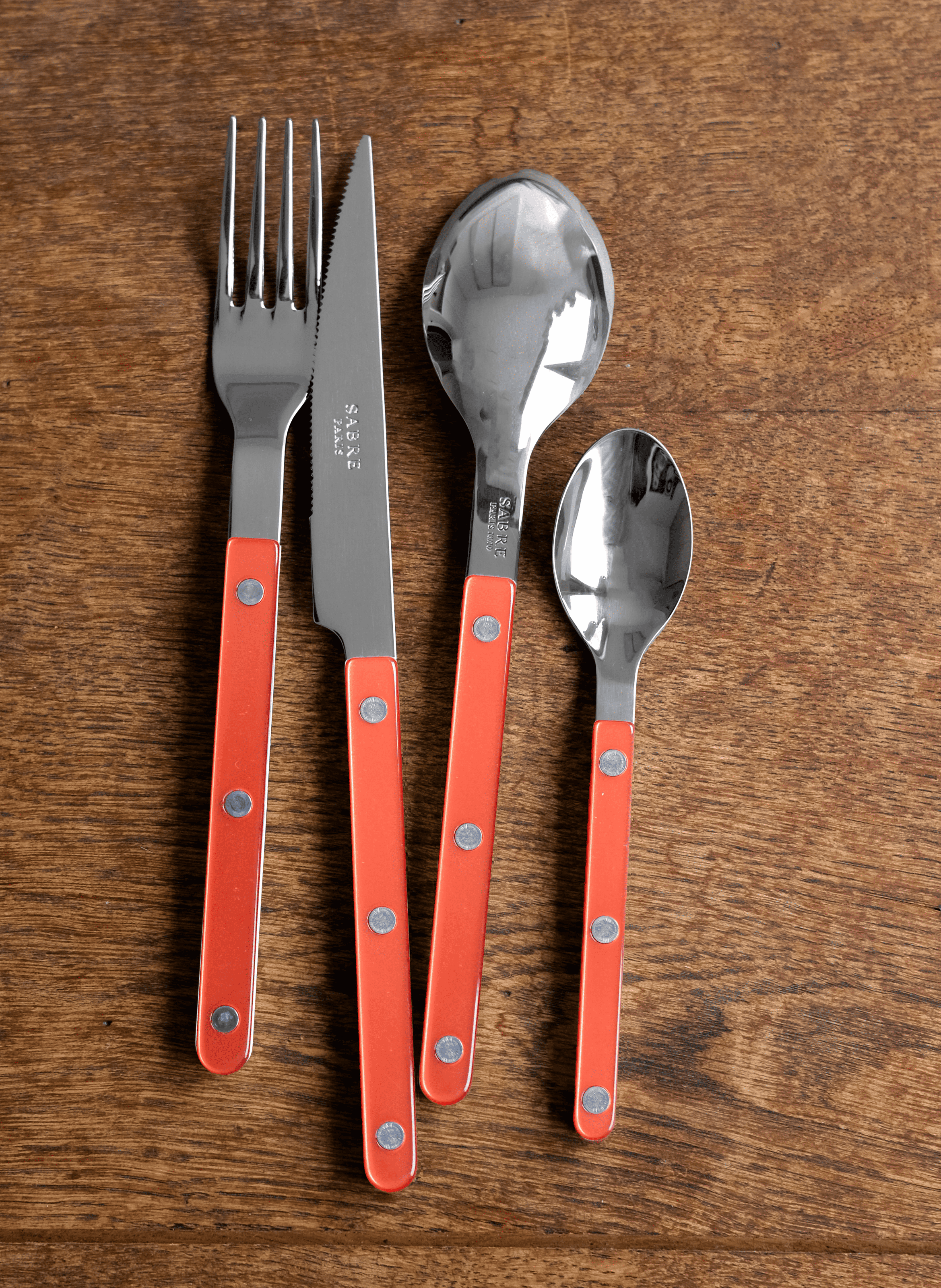 Fourchette de table, bistrot pearly SABRE PARIS Orange