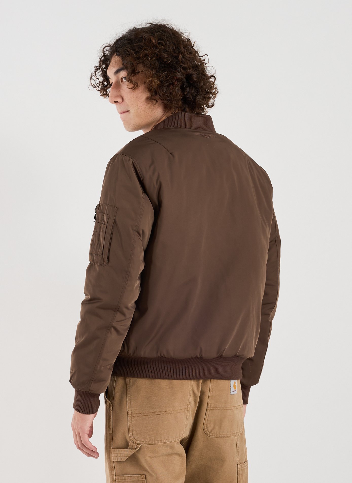 Bomber jacket BOMBERS ORIGINAL Brown