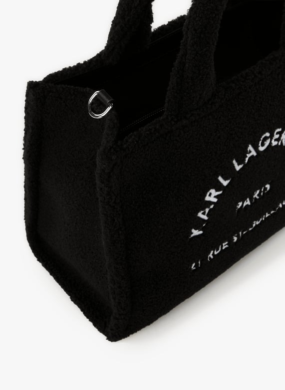 Sac à main brodé | Noir by KARL LAGERFELD Sac à main brodé Noir