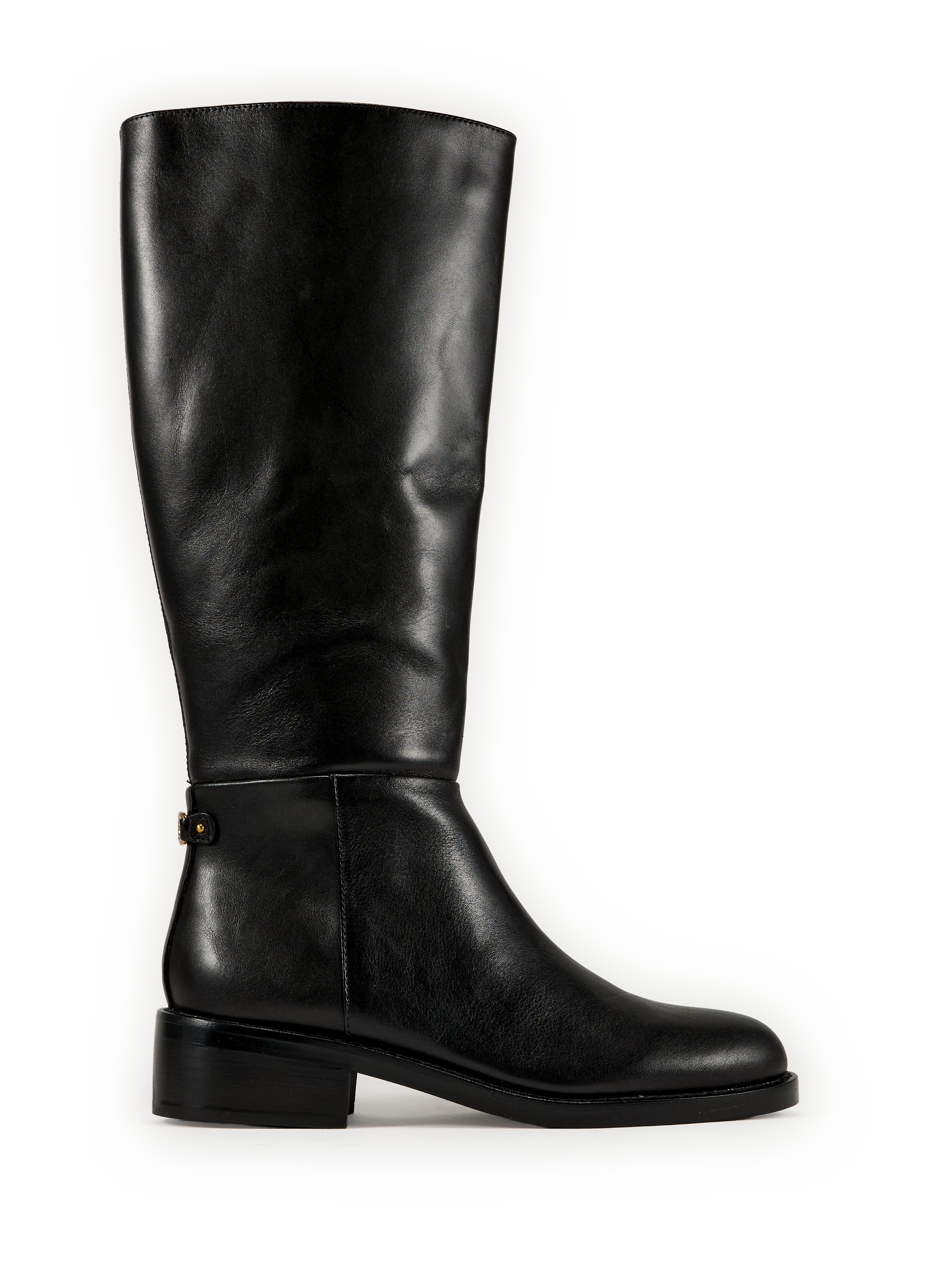 SAM EDELMAN Bottes Milla en cuir Noir