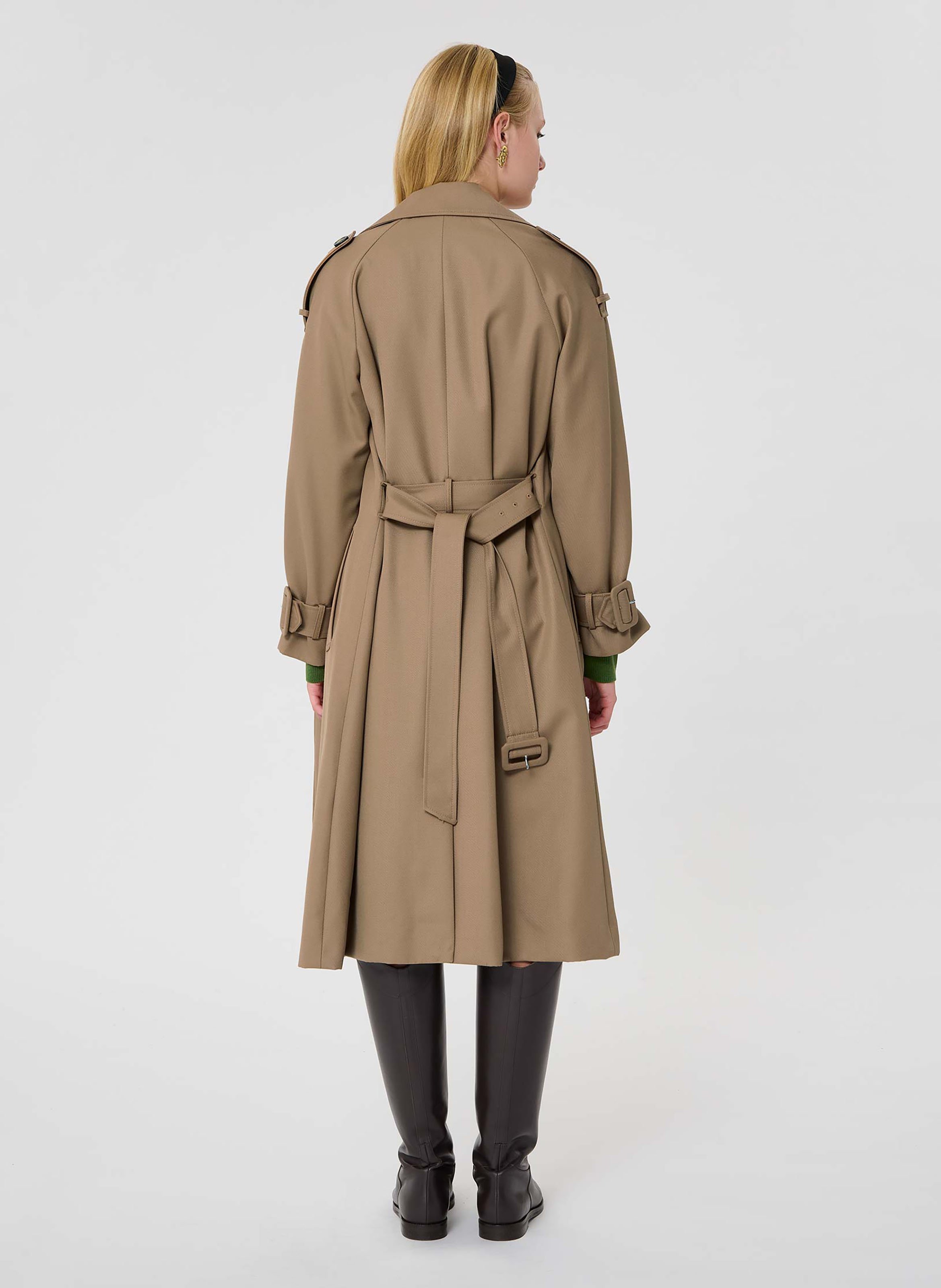 Trench-coat ivan Marron