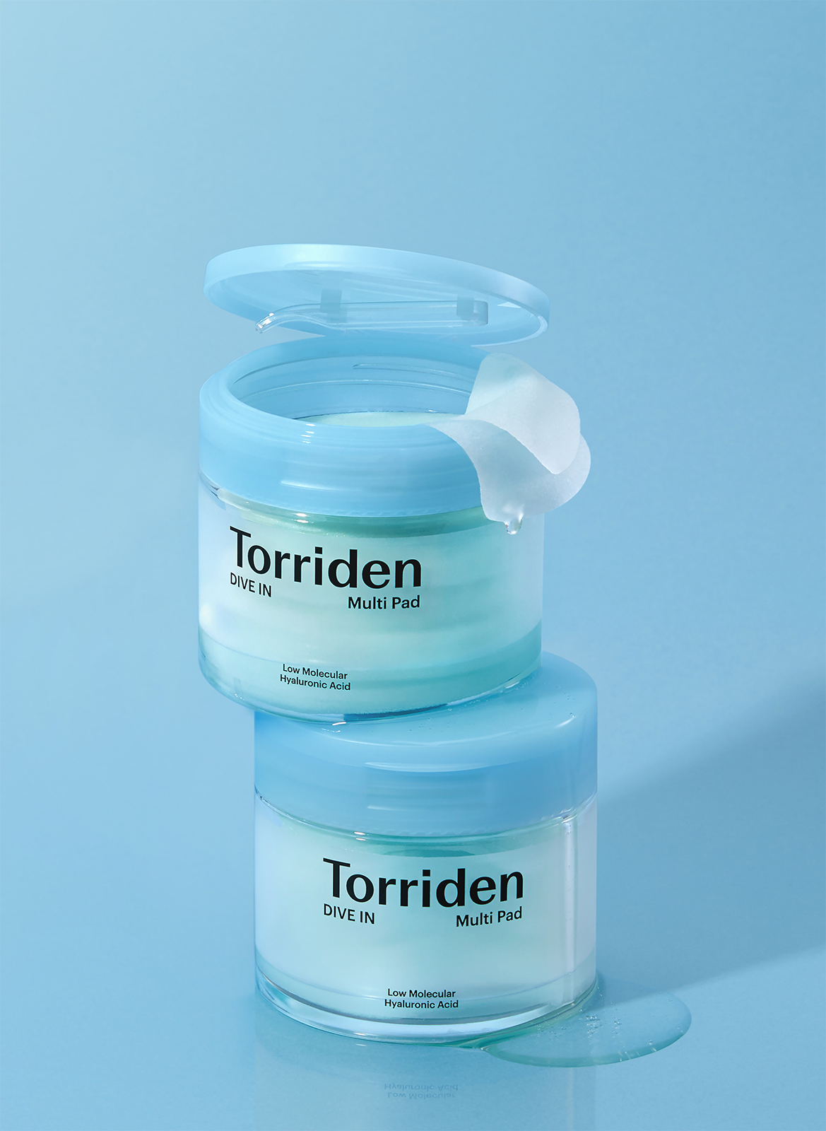 DIVE IN - Disques Tonifiants et Apaisants à l'Acide Hyaluronique Bas Poids Moléculaire TORRIDEN No color