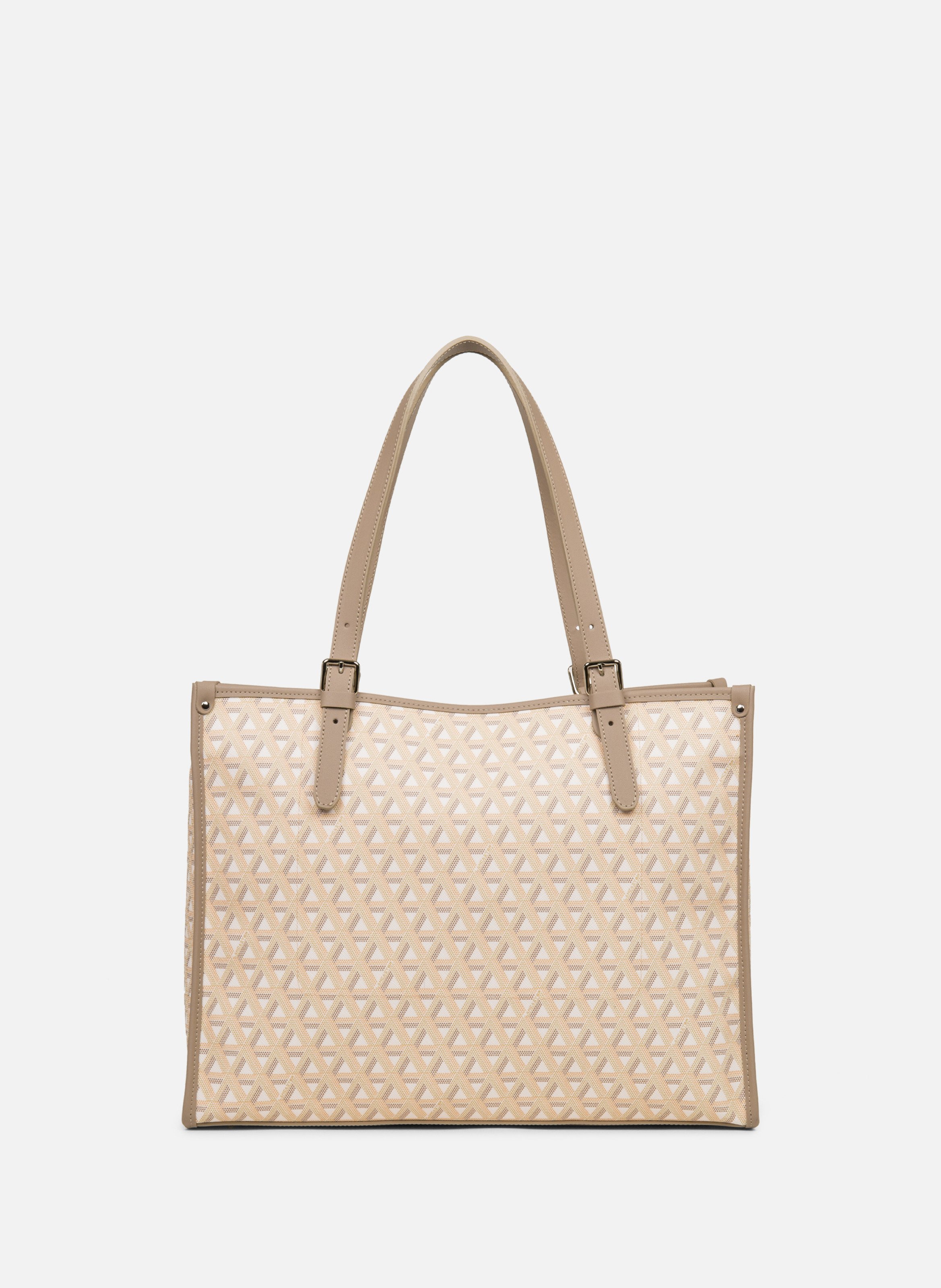 Sac cabas épaule - ikon LANCASTER Beige