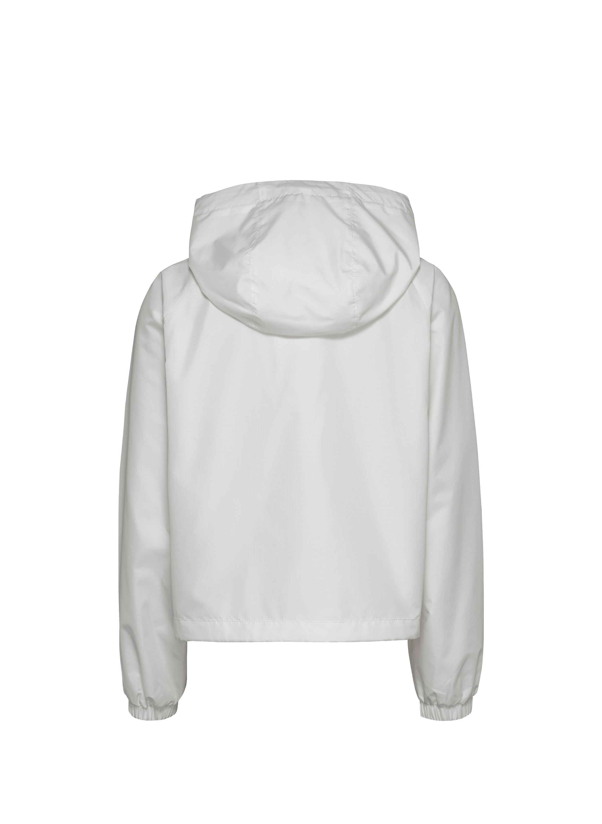 Hooded windbreaker TOMMY HILFIGER White