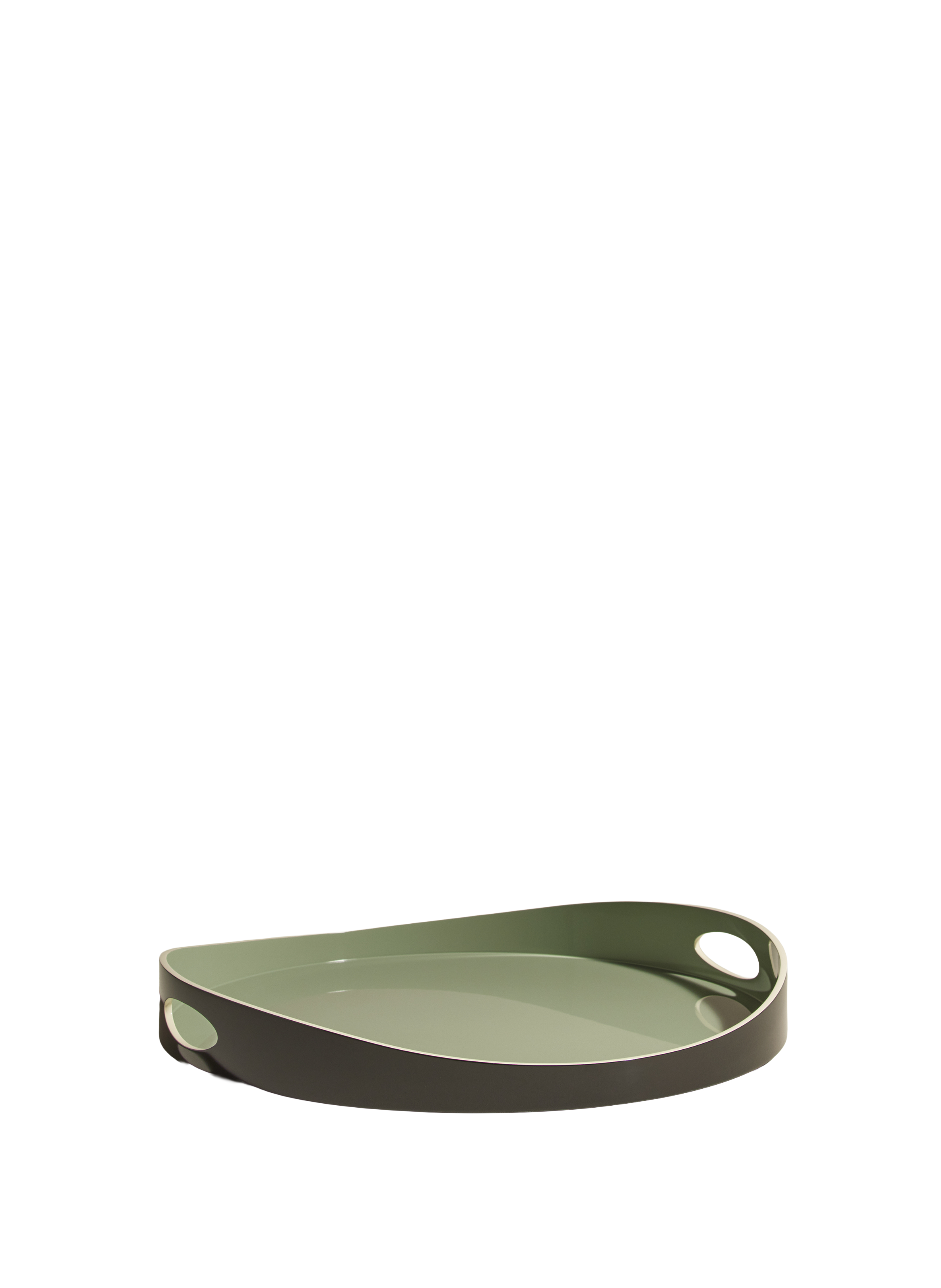 Plateau basile - grand modèle MAISON SARAH LAVOINE Vert