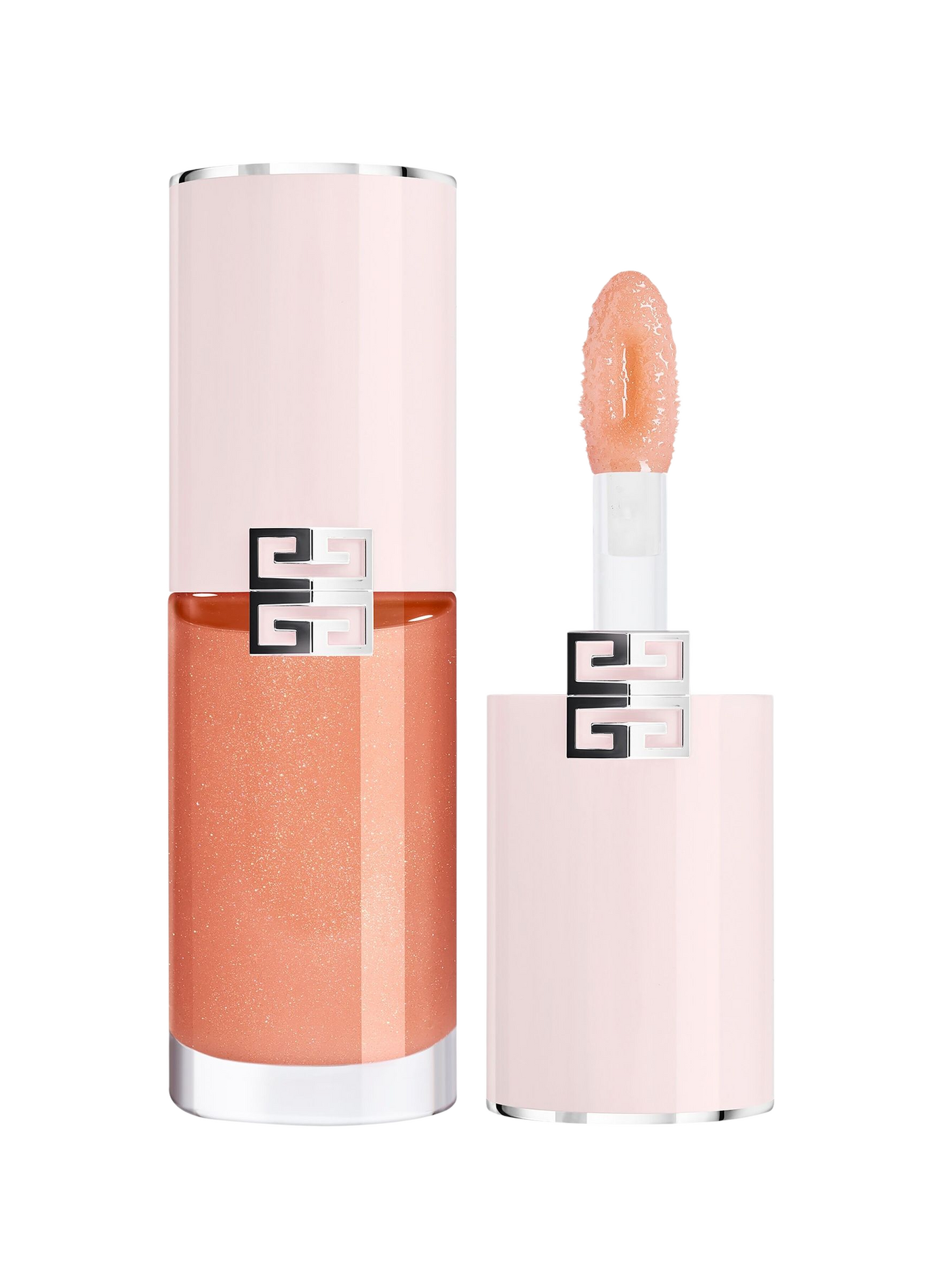 Perfecto Serum Lip Oil - Long-lasting Nourishing and Shiny Lip Oil GIVENCHY N04 - iridescent peach