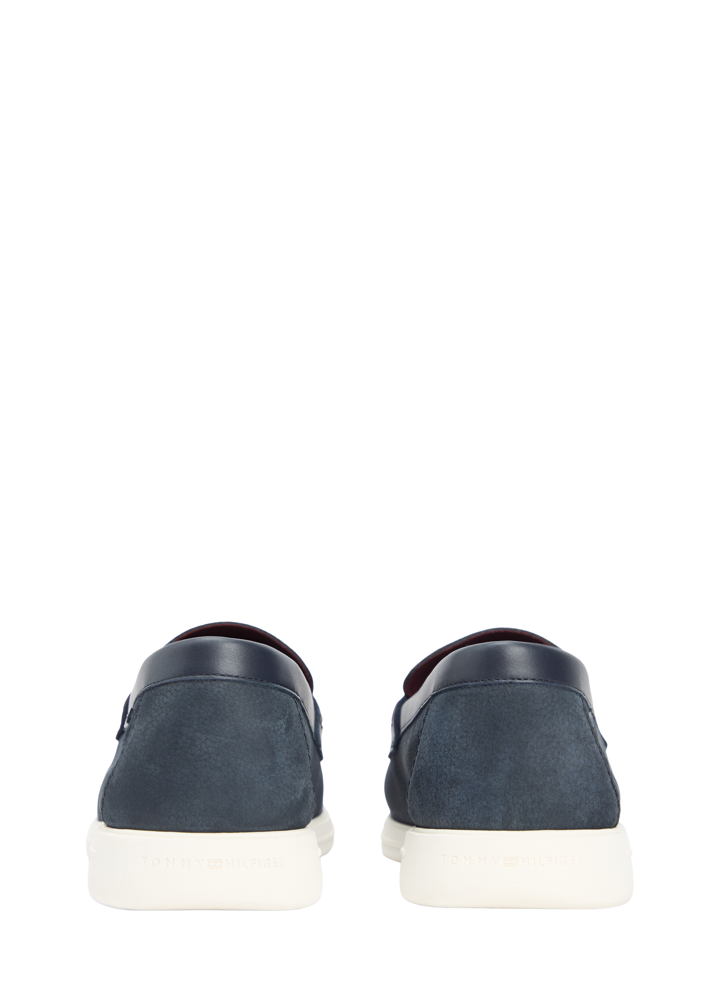 Mocassins en daim à semelle souple TOMMY HILFIGER Bleu