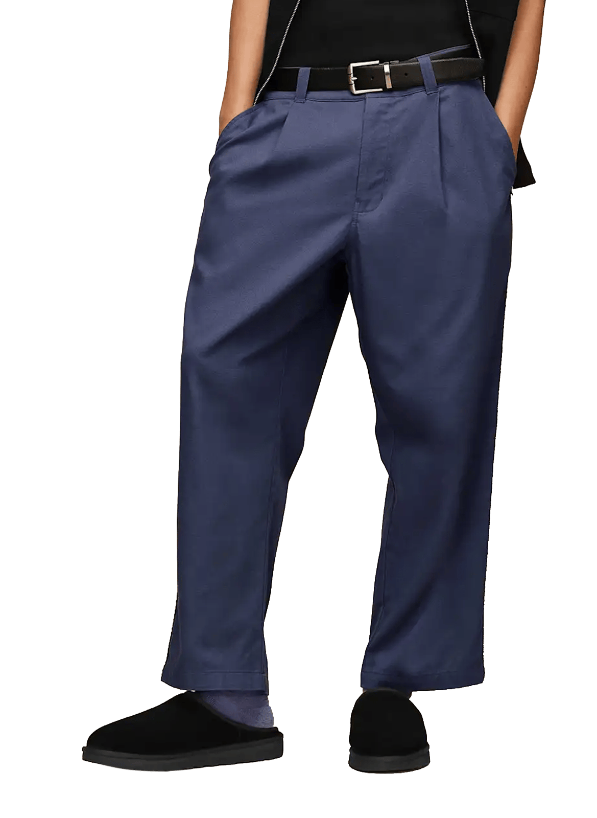 Wool slippers UGG Black